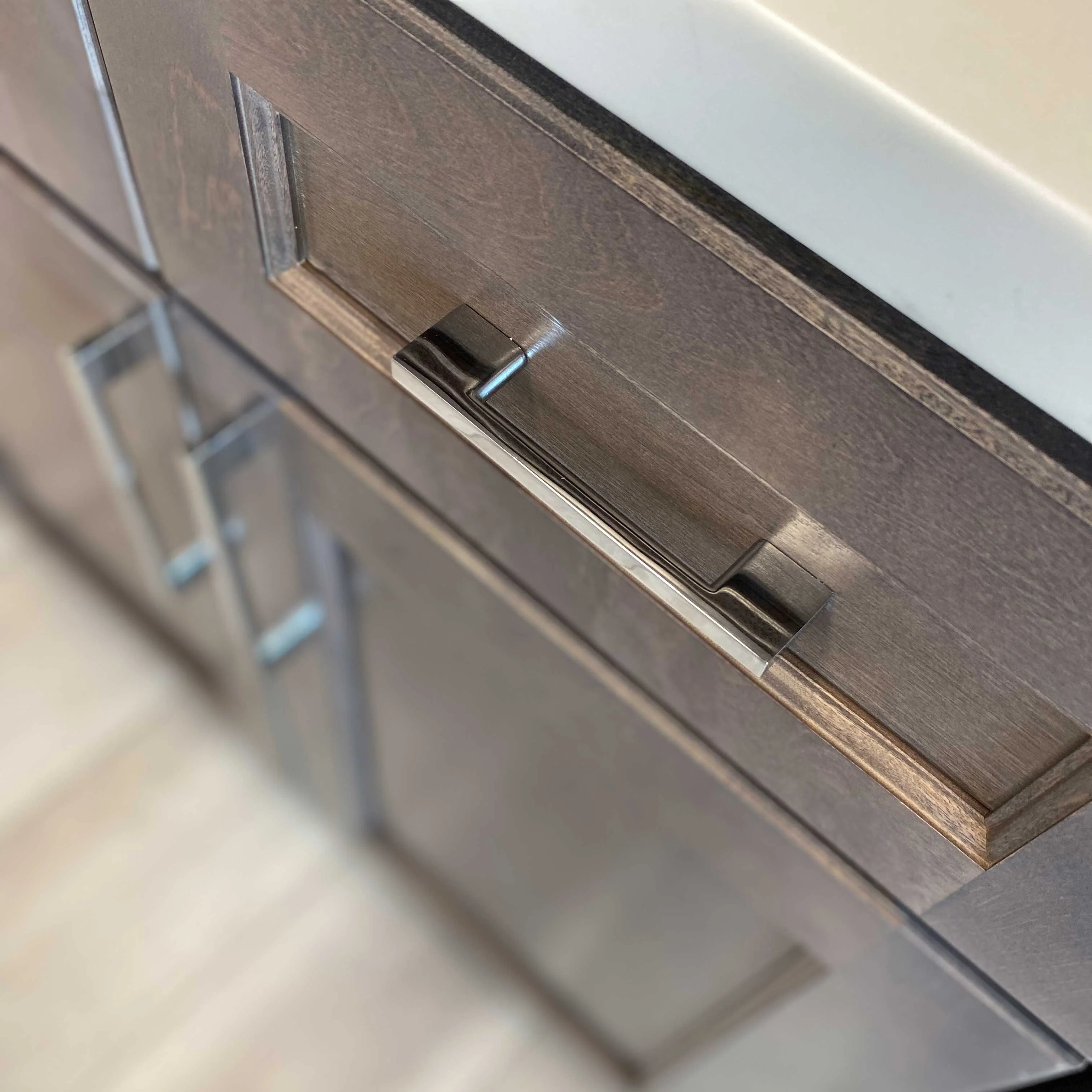 6" Chrome Cabinet Pull H8372-128C - Image 2