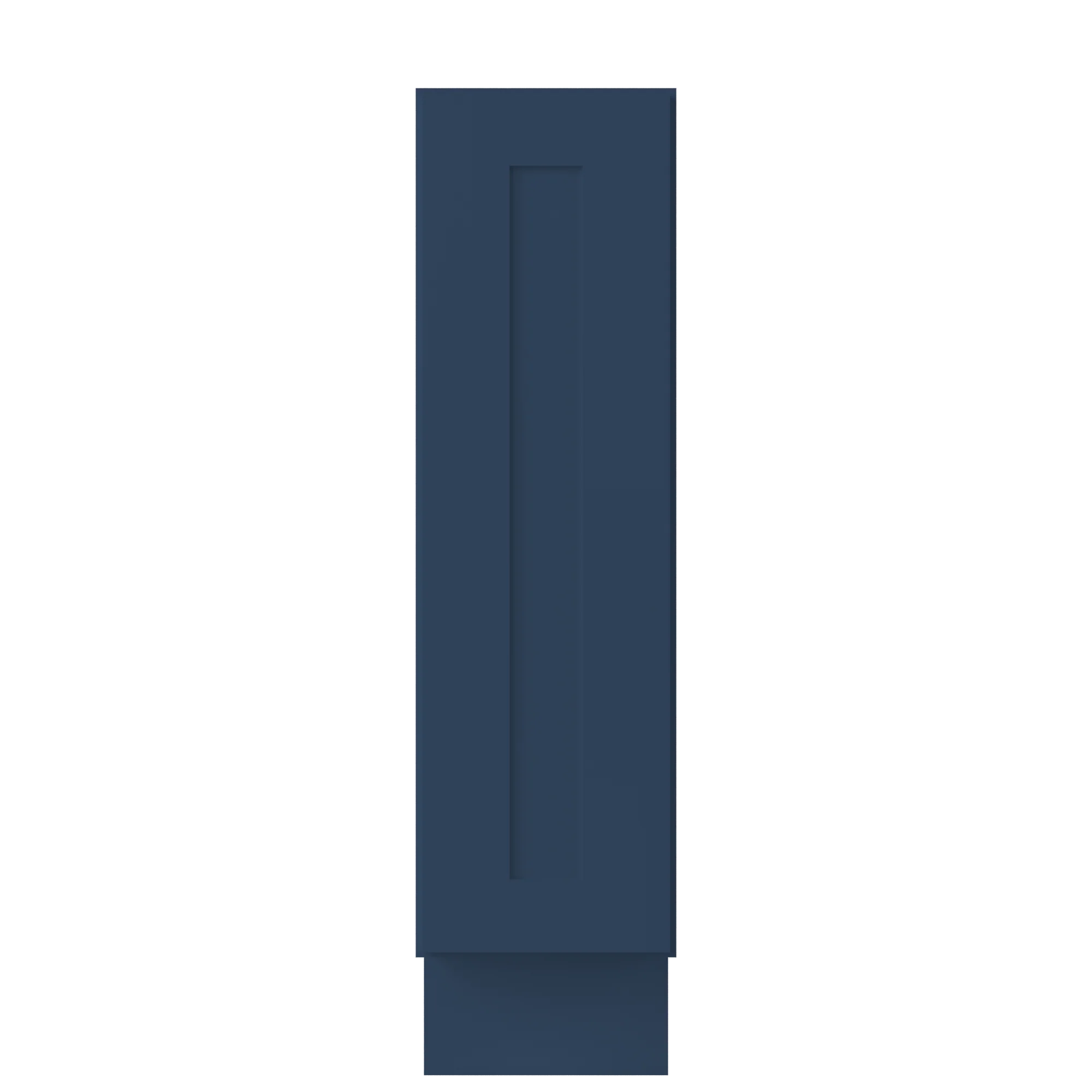 Base Kitchen Cabinet B09 Danbury Blue LessCare 9 in. width 34.5 in. height 24 in. depth - Image 3