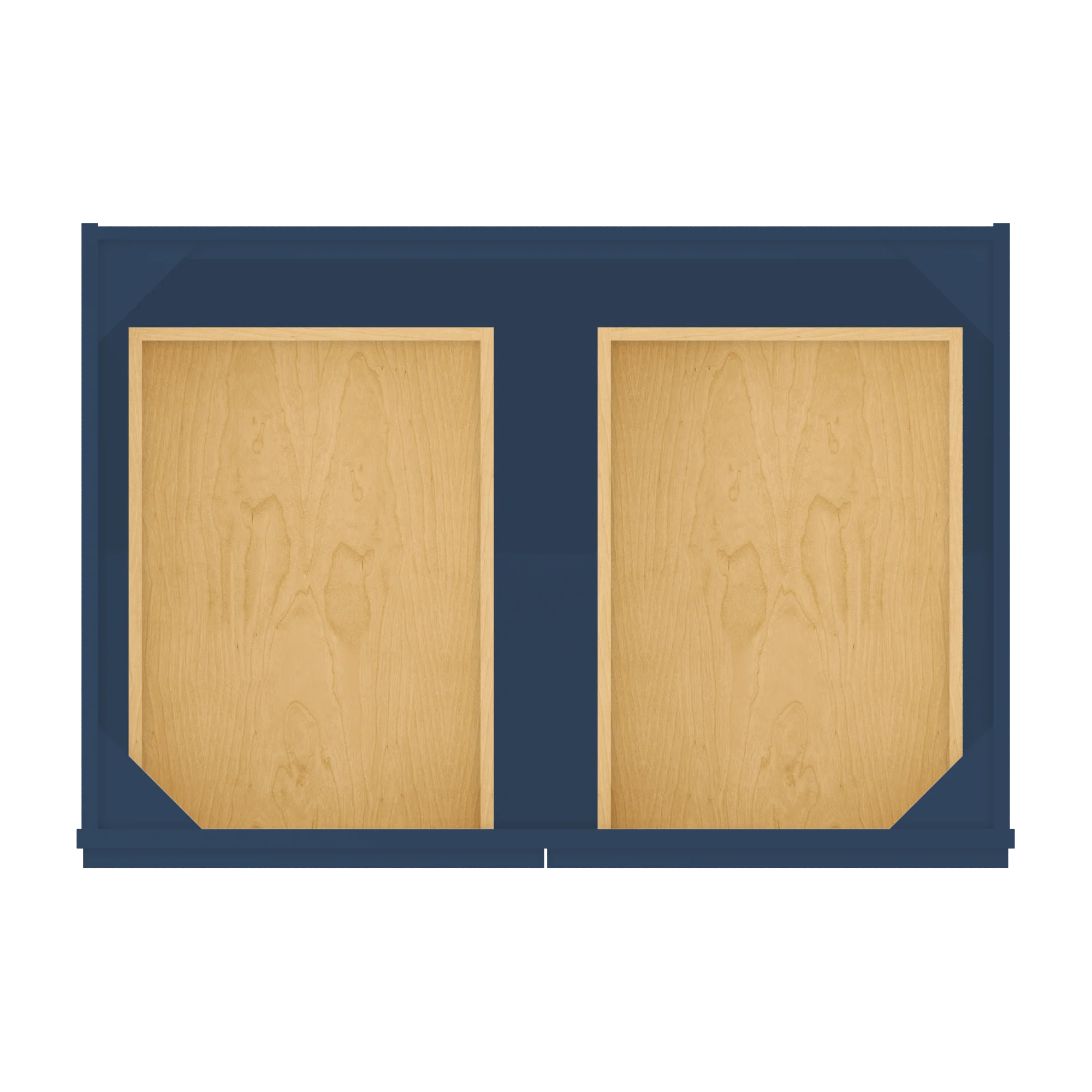 Base Kitchen Cabinet B36 Danbury Blue LessCare 36 in. width 34.5 in. height 24 in. depth - Image 6