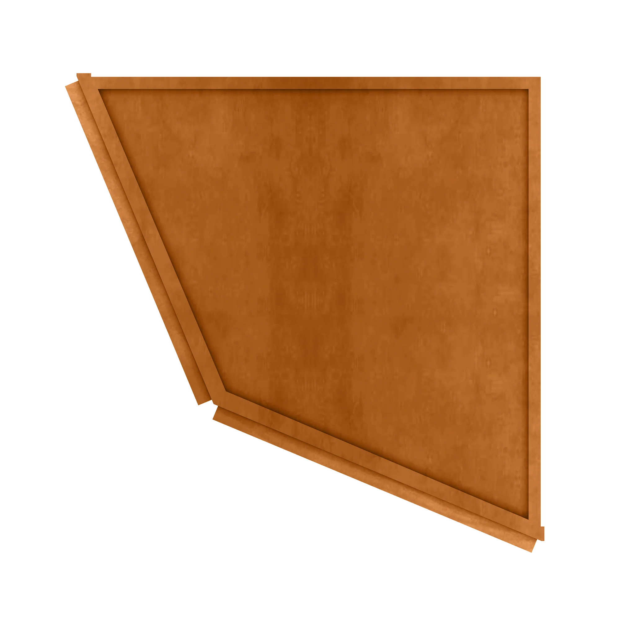 Base End Kitchen Cabinet BECF24 Newport LessCare 24 in. width 34.5 in. height 24 in. depth - Image 6