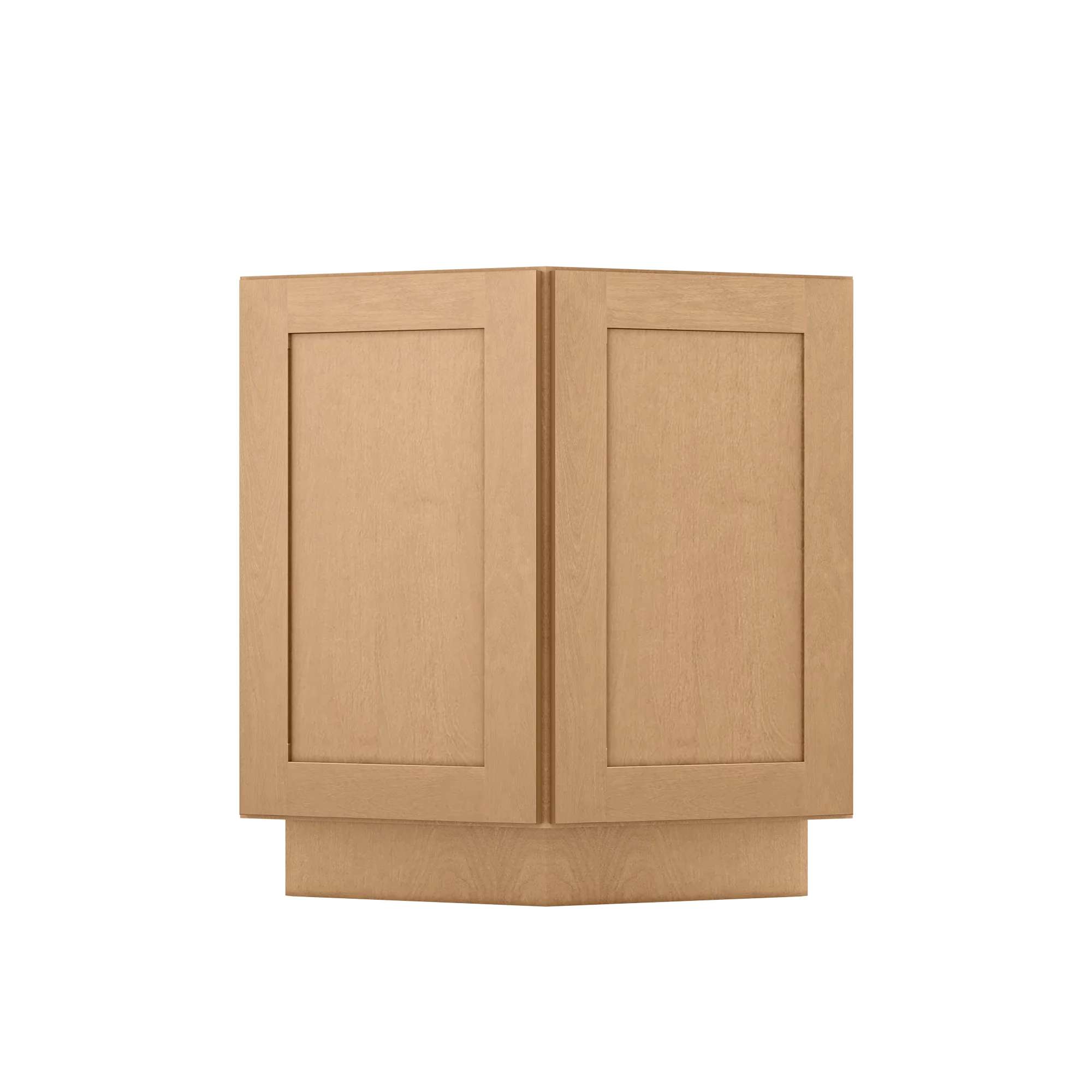 Base End Kitchen Cabinet BECF24 Shaker Toffee 24 in. width 34.5 in. height 24 in. depth - Image 3