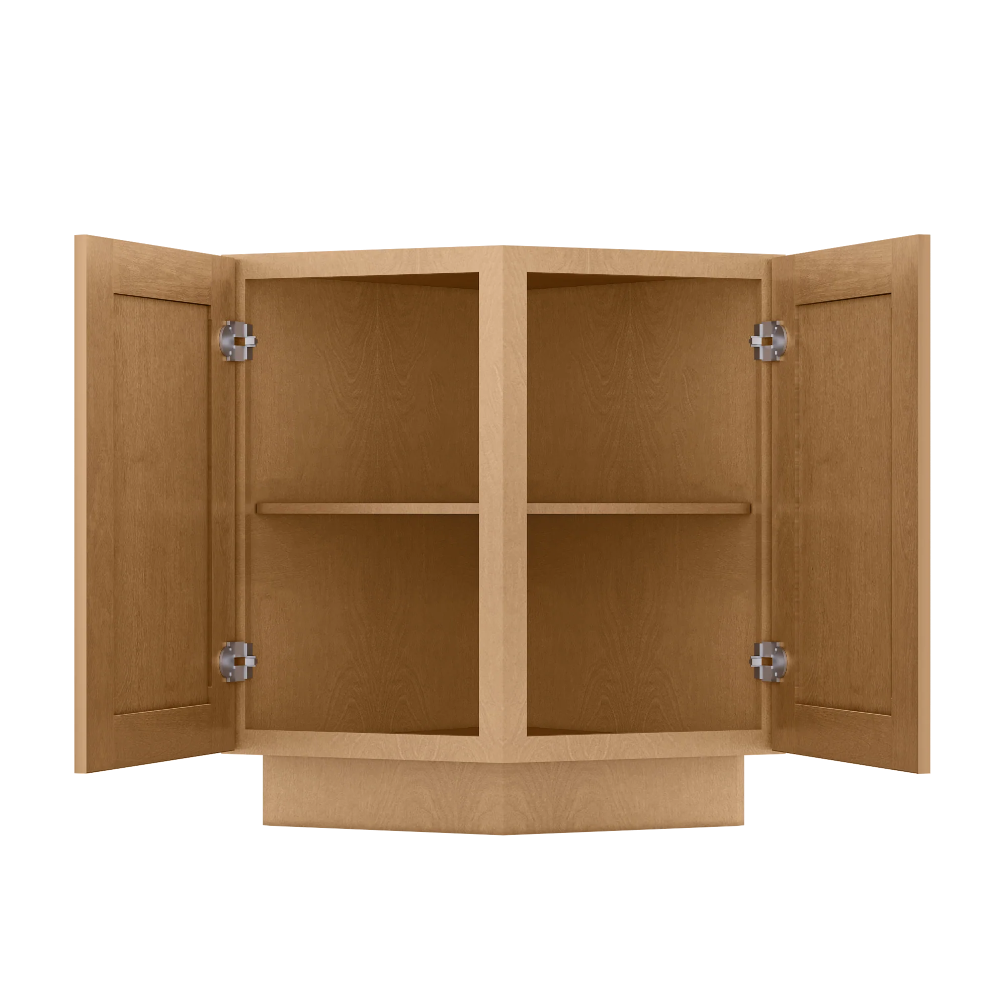 Base End Kitchen Cabinet BECF24 Shaker Toffee 24 in. width 34.5 in. height 24 in. depth - Image 5