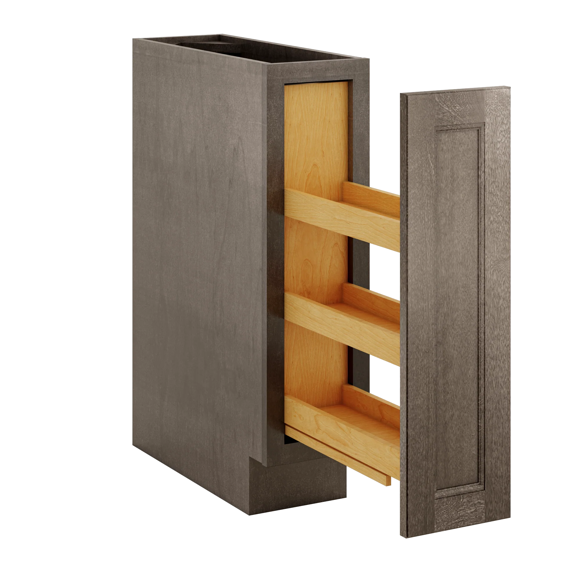 Base Kitchen Cabinet B09 Milan Slate 9 in. width 34.5 in. height 24 in. depth - Image 4