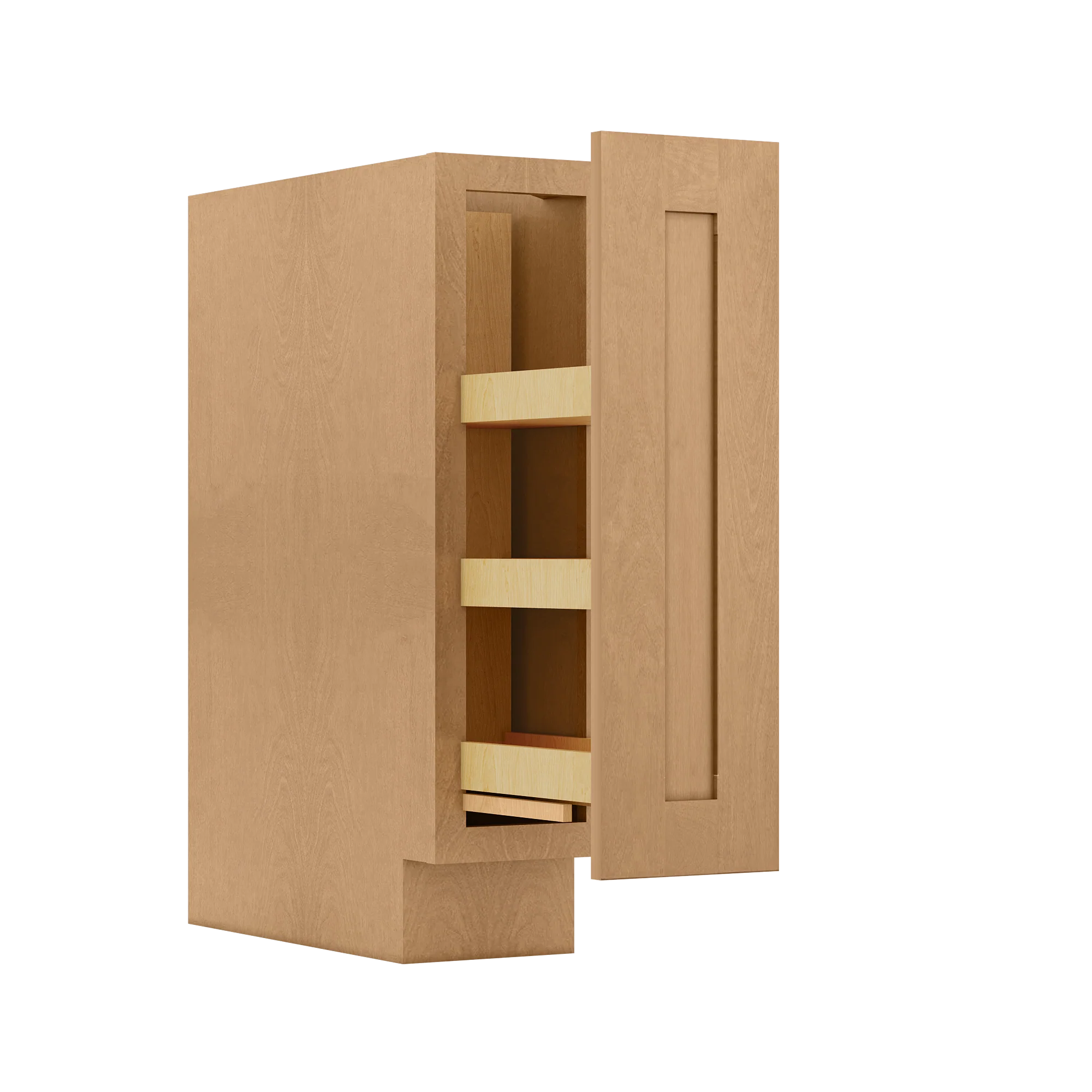 Base Kitchen Cabinet B09 Shaker Toffee 9 in. width 34.5 in. height 24 in. depth - Image 4