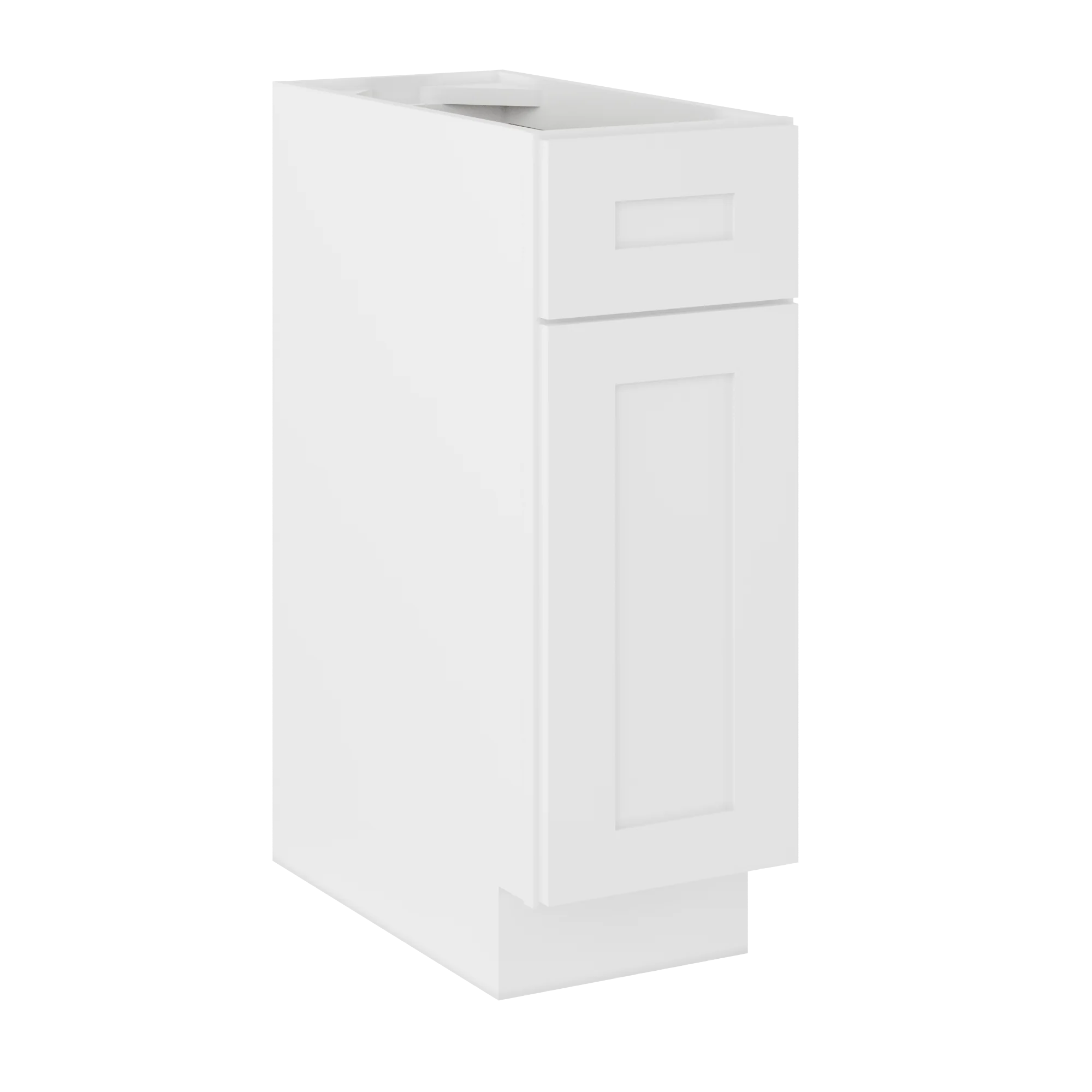 Base Kitchen Cabinet B12 Alpina White LessCare 12 in. width 34.5 in. height 24 in. depth - Image 2