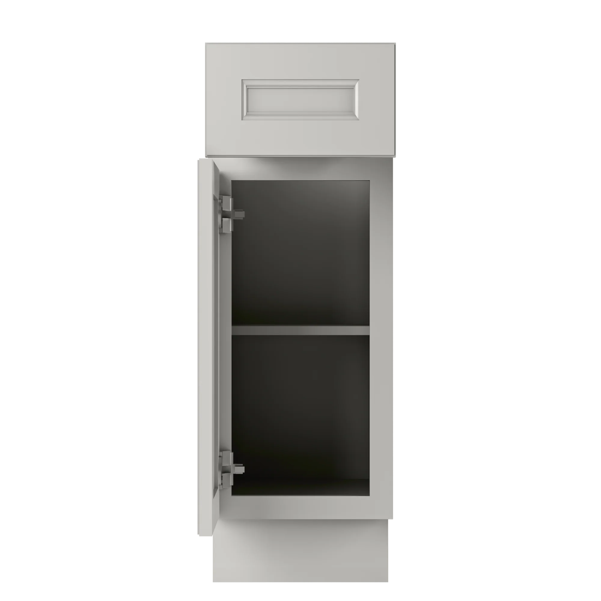 Base Kitchen Cabinet B12 Milan Pearl 12 in. width 34.5 in. height 24 in. depth - Image 5