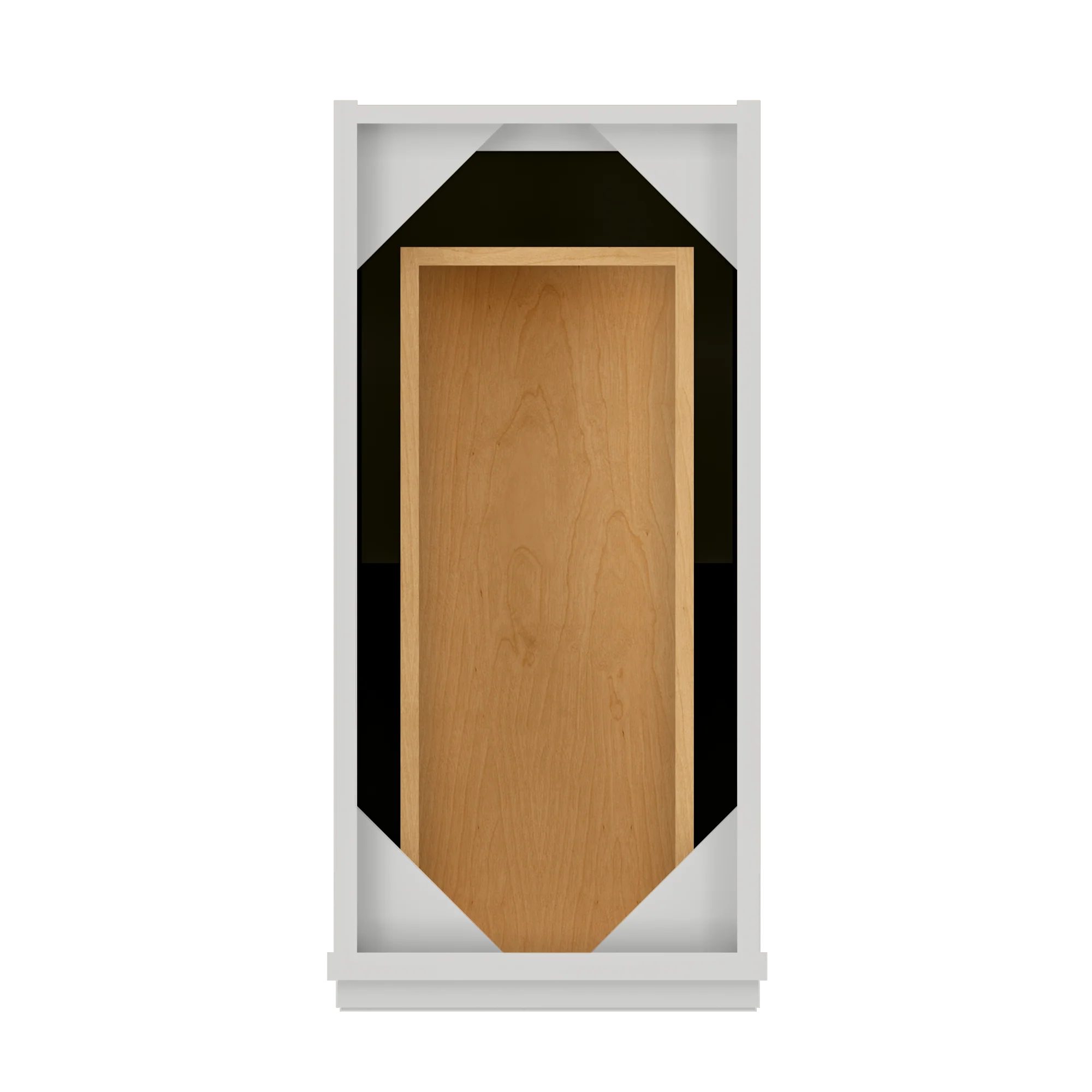 Base Kitchen Cabinet B12 Milan Pearl 12 in. width 34.5 in. height 24 in. depth - Image 6