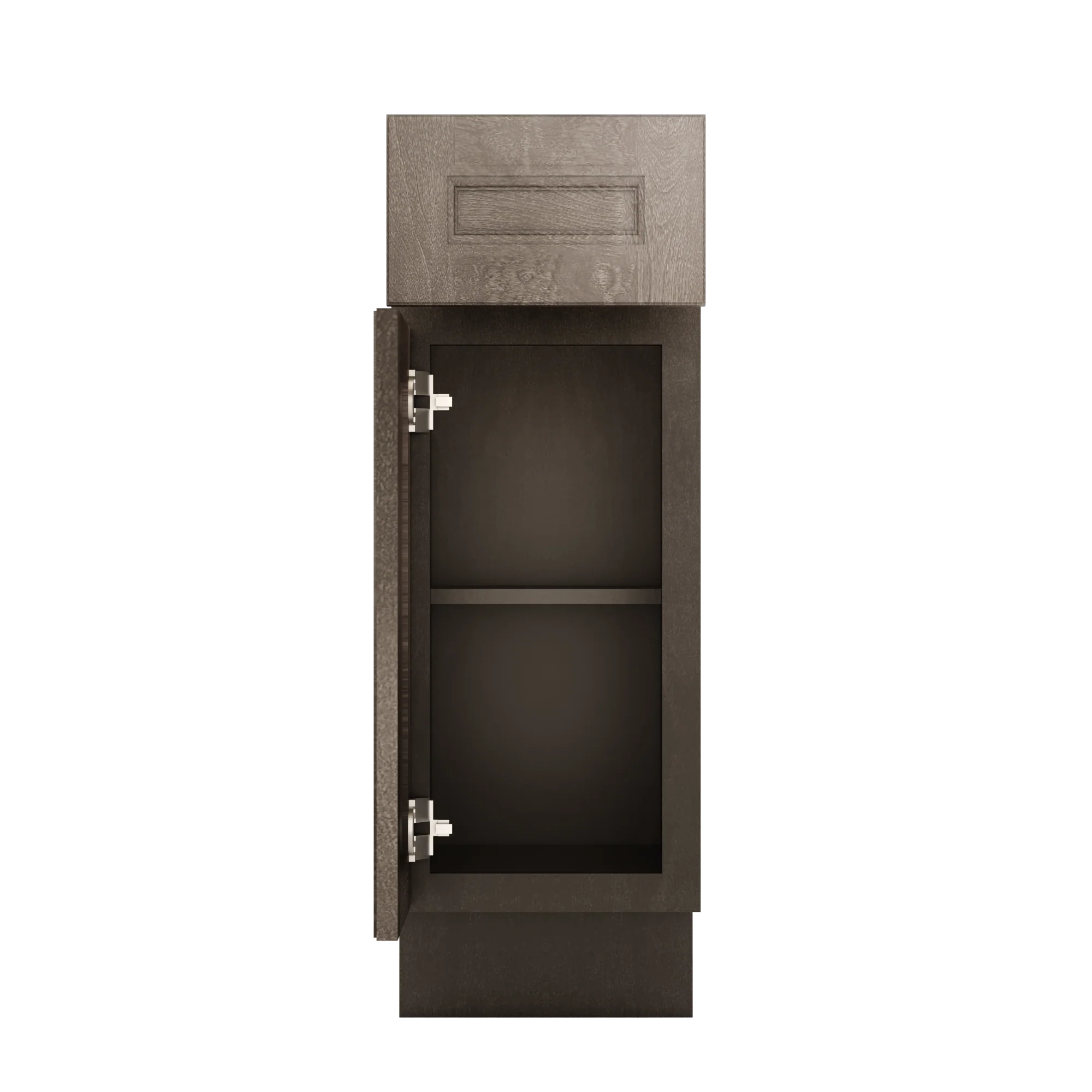 Base Kitchen Cabinet B12 Milan Slate 12 in. width 34.5 in. height 24 in. depth - Image 5