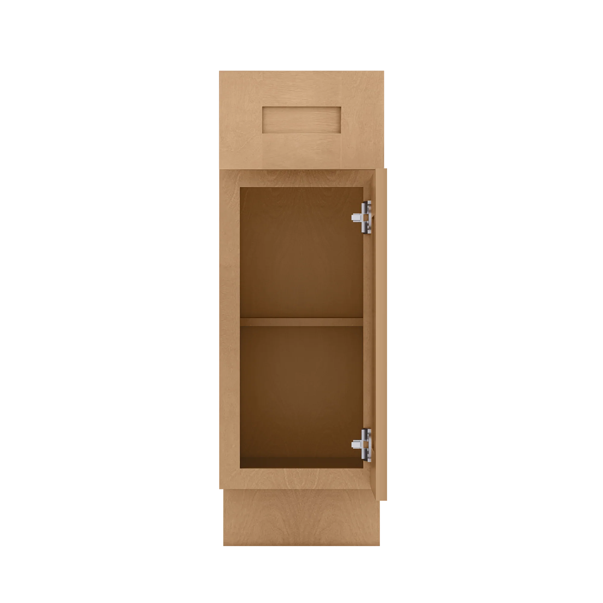 Base Kitchen Cabinet B12 Shaker Toffee 12 in. width 34.5 in. height 24 in. depth - Image 5
