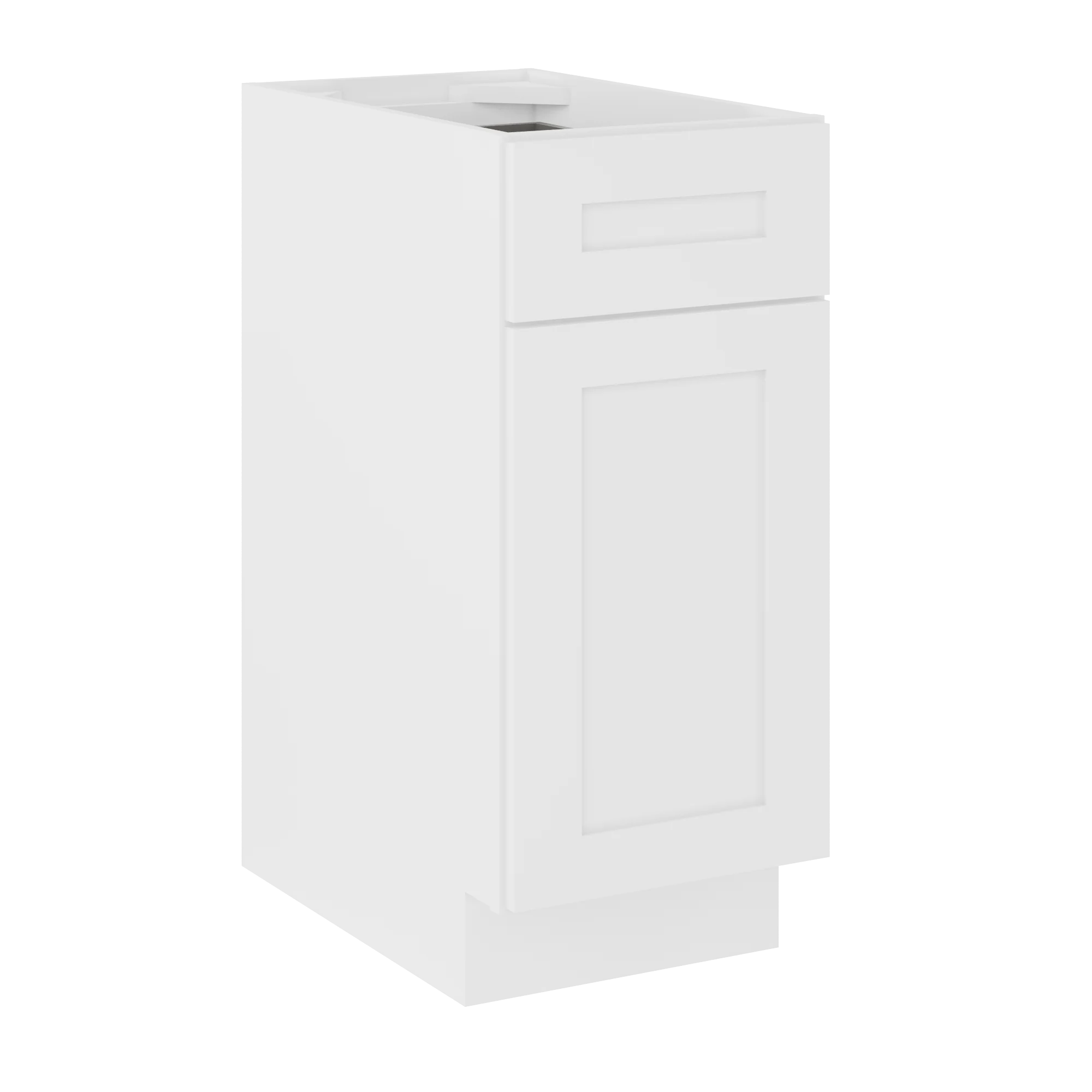 Base Kitchen Cabinet B15 Alpina White LessCare 15 in. width 34.5 in. height 24 in. depth - Image 2
