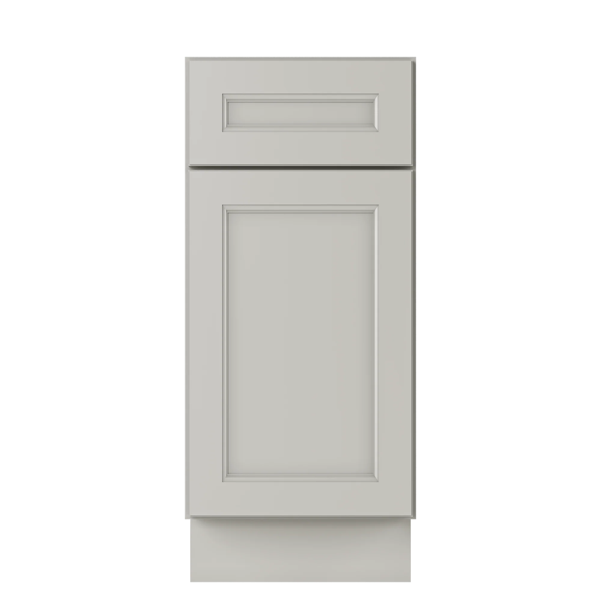 Base Kitchen Cabinet B15 Milan Pearl 15 in. width 34.5 in. height 24 in. depth - Image 3