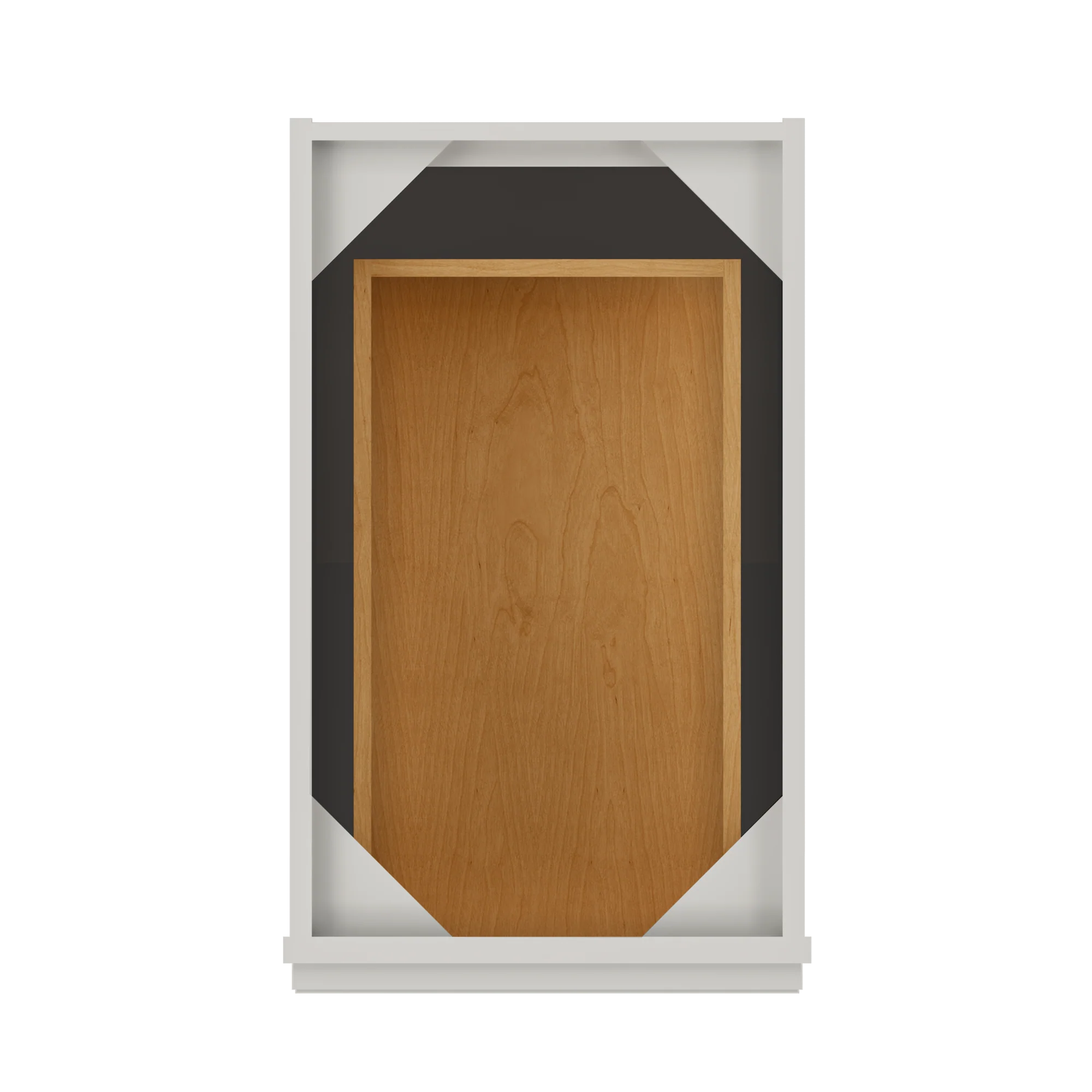 Base Kitchen Cabinet B15 Milan Pearl 15 in. width 34.5 in. height 24 in. depth - Image 6