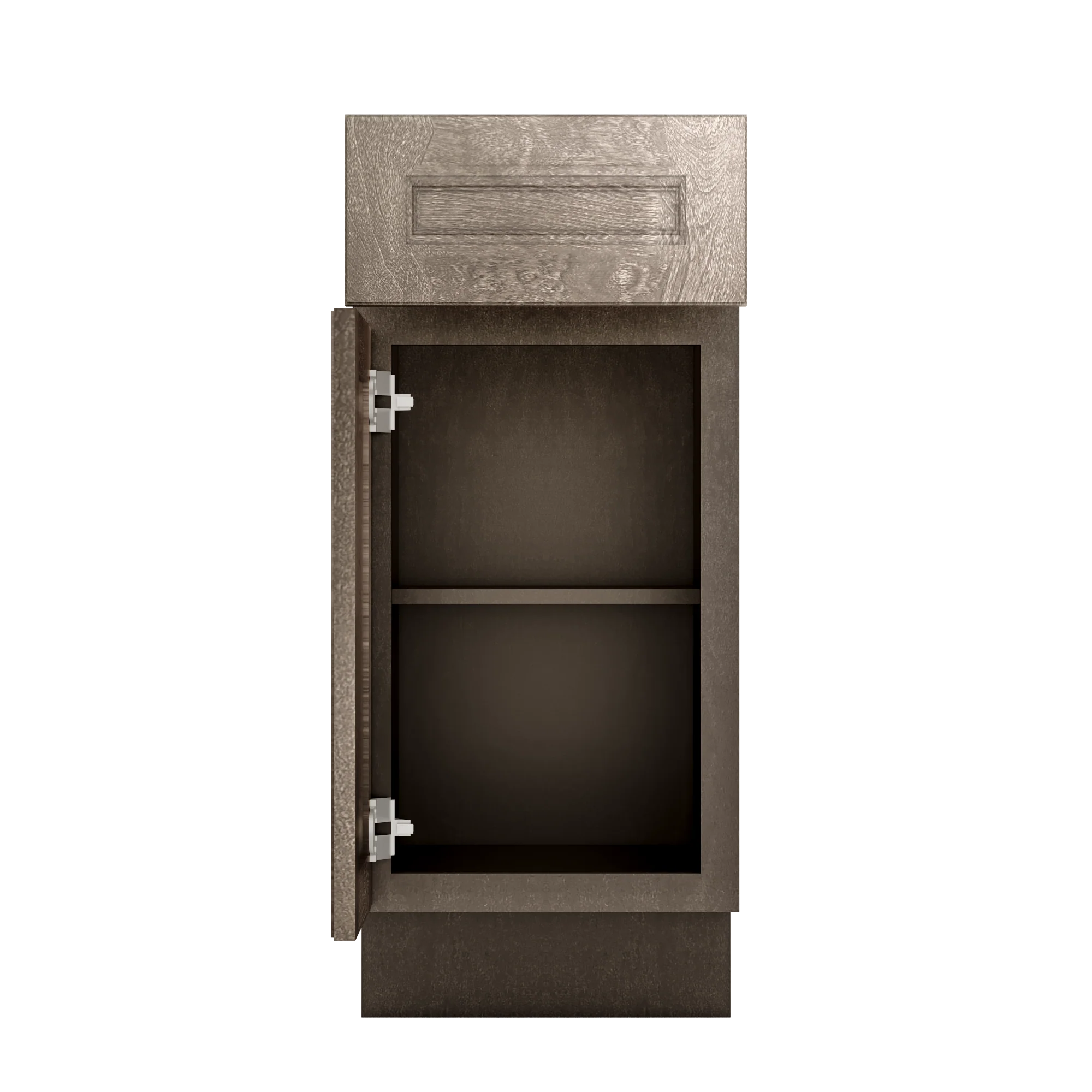 Base Kitchen Cabinet B15 Milan Slate 15 in. width 34.5 in. height 24 in. depth - Image 5
