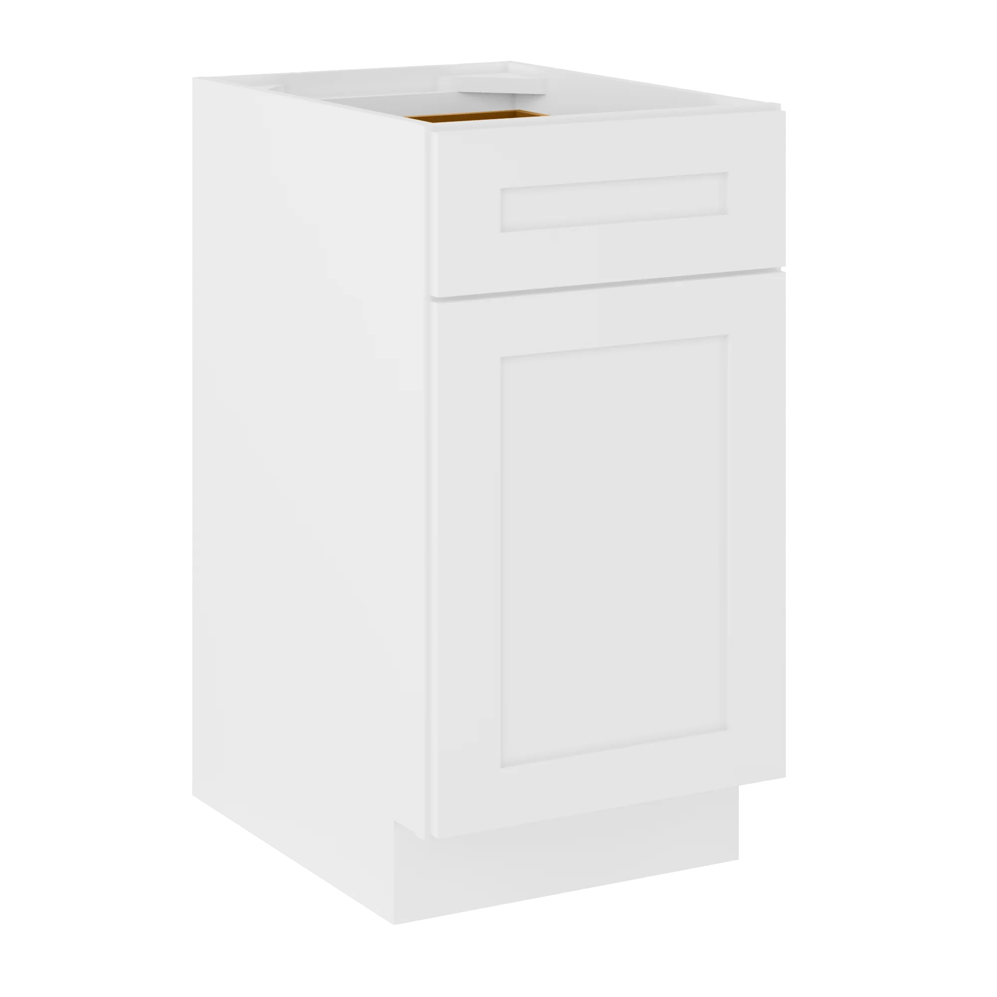 Base Kitchen Cabinet B18 Alpina White LessCare 18 in. width 34.5 in. height 24 in. depth - Image 2