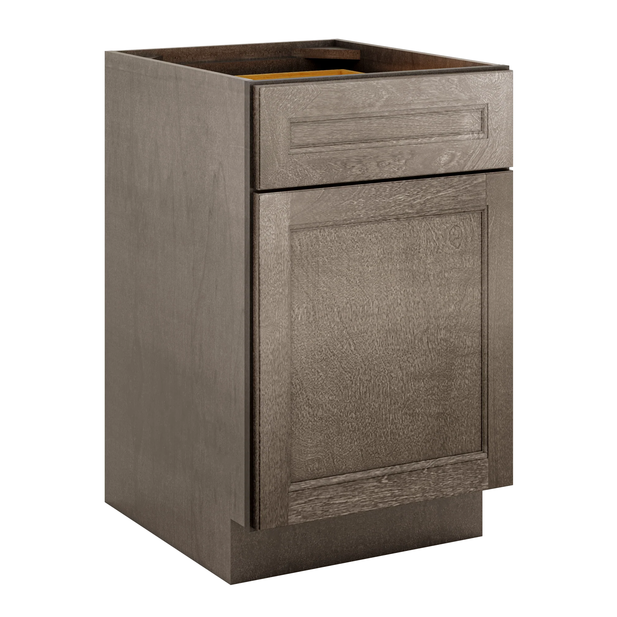 Base Kitchen Cabinet B21 Milan Slate 21 in. width 34.5 in. height 24 in. depth - Image 2