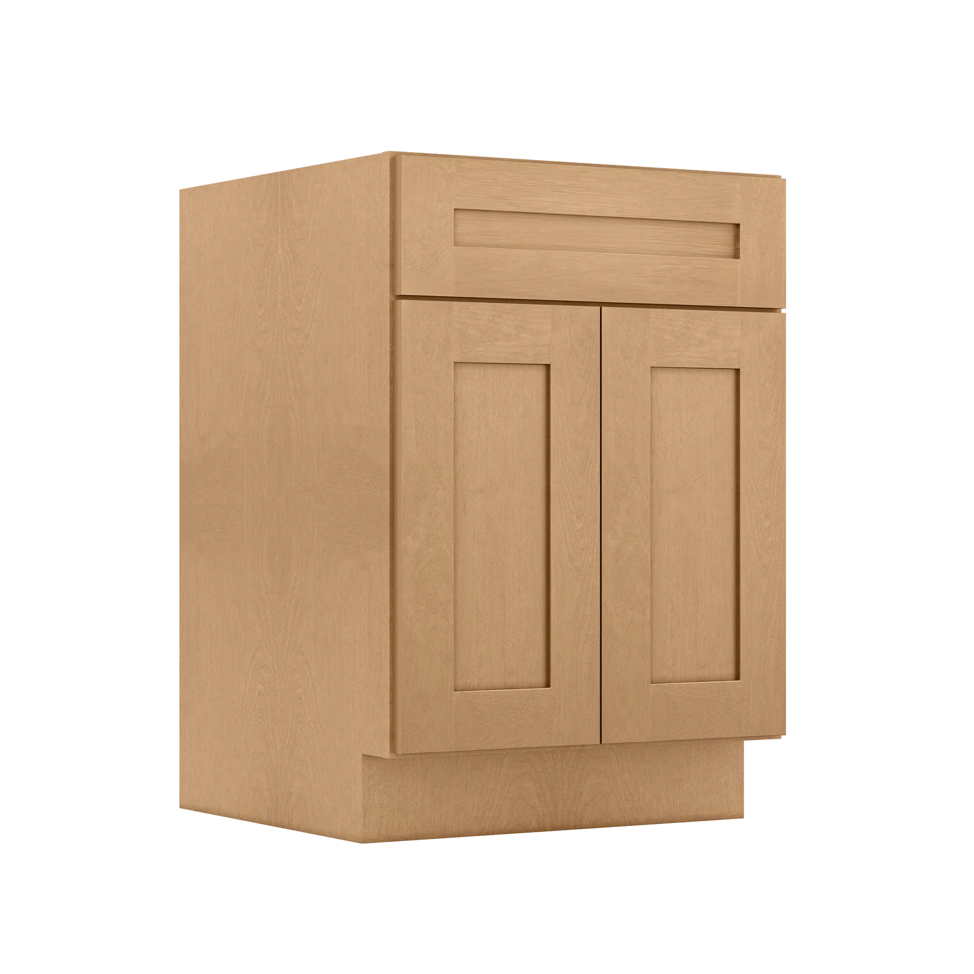 Base Kitchen Cabinet B24 Shaker Toffee 24 in. width 34.5 in. height 24 in. depth - Image 2