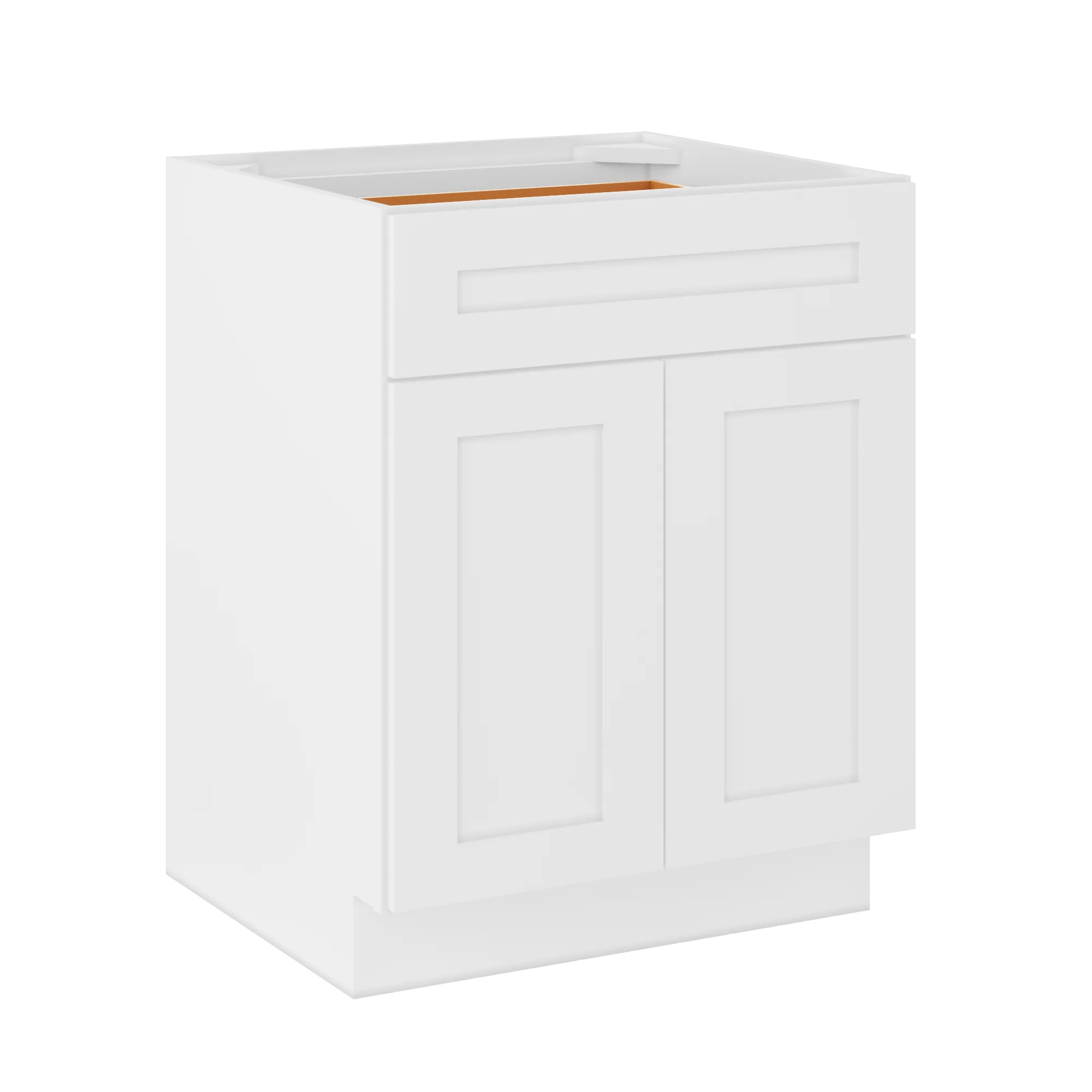 Base Kitchen Cabinet B27 Alpina White LessCare 27 in. width 34.5 in. height 24 in. depth - Image 2
