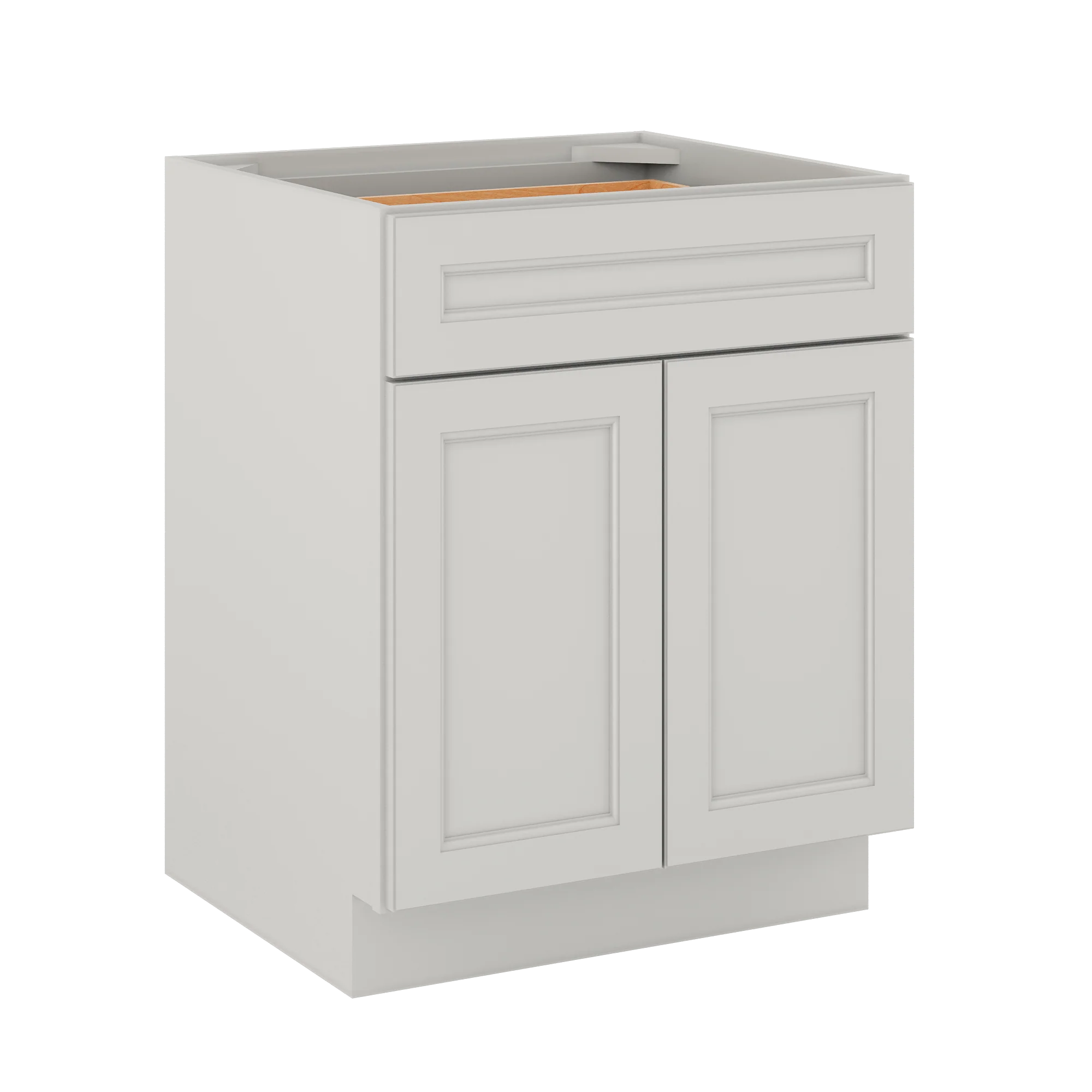 Base Kitchen Cabinet B27 Milan Pearl 27 in. width 34.5 in. height 24 in. depth - Image 2