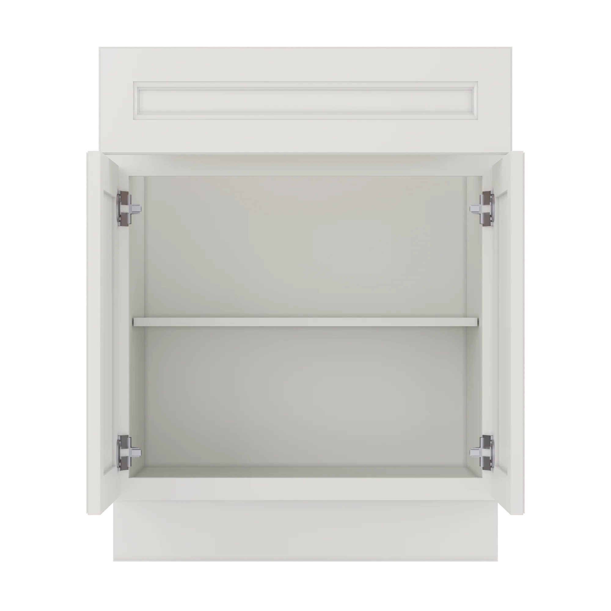 Base Kitchen Cabinet B27 Milan Pearl 27 in. width 34.5 in. height 24 in. depth - Image 5