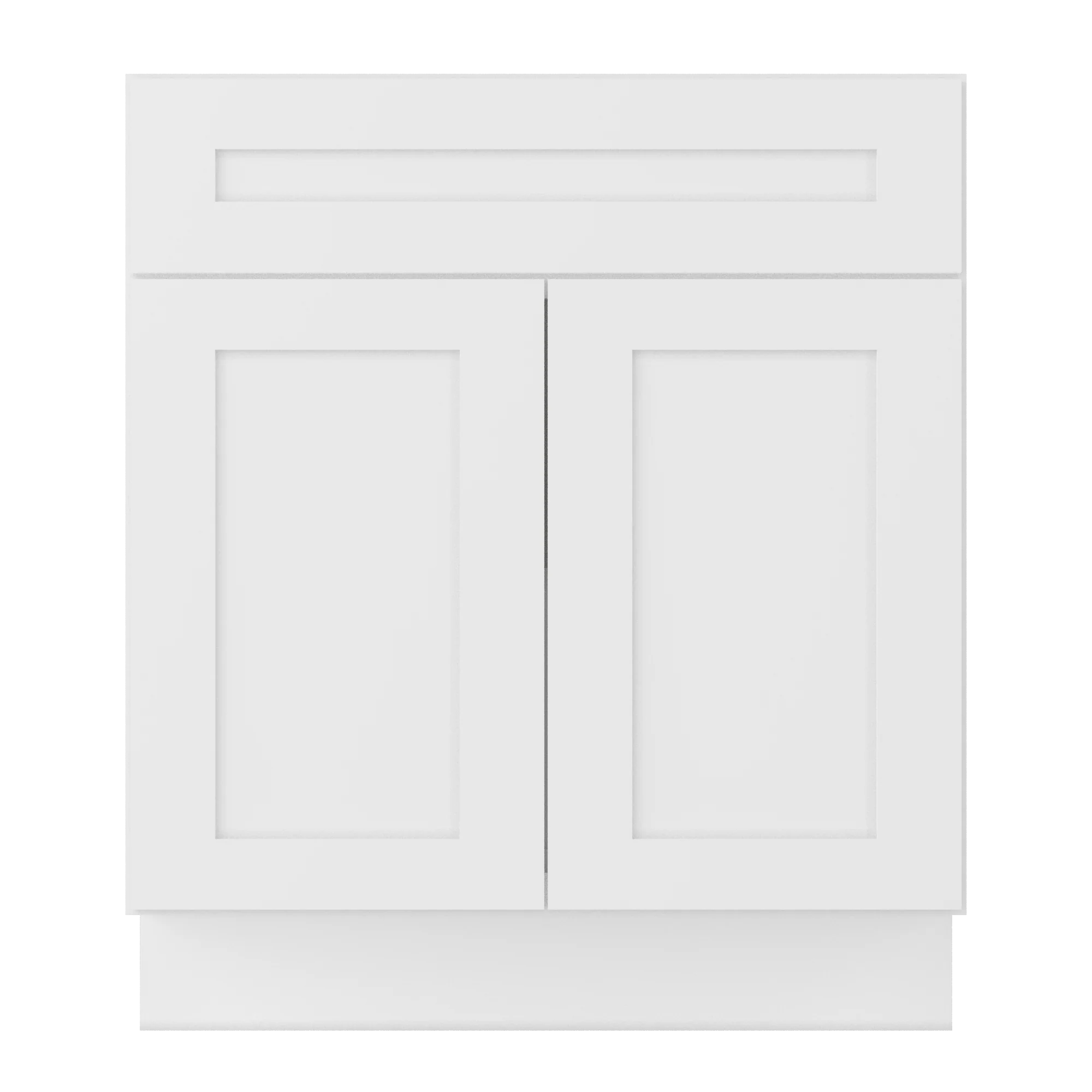 Base Kitchen Cabinet B30 Alpina White LessCare 30 in. width 34.5 in. height 24 in. depth - Image 3