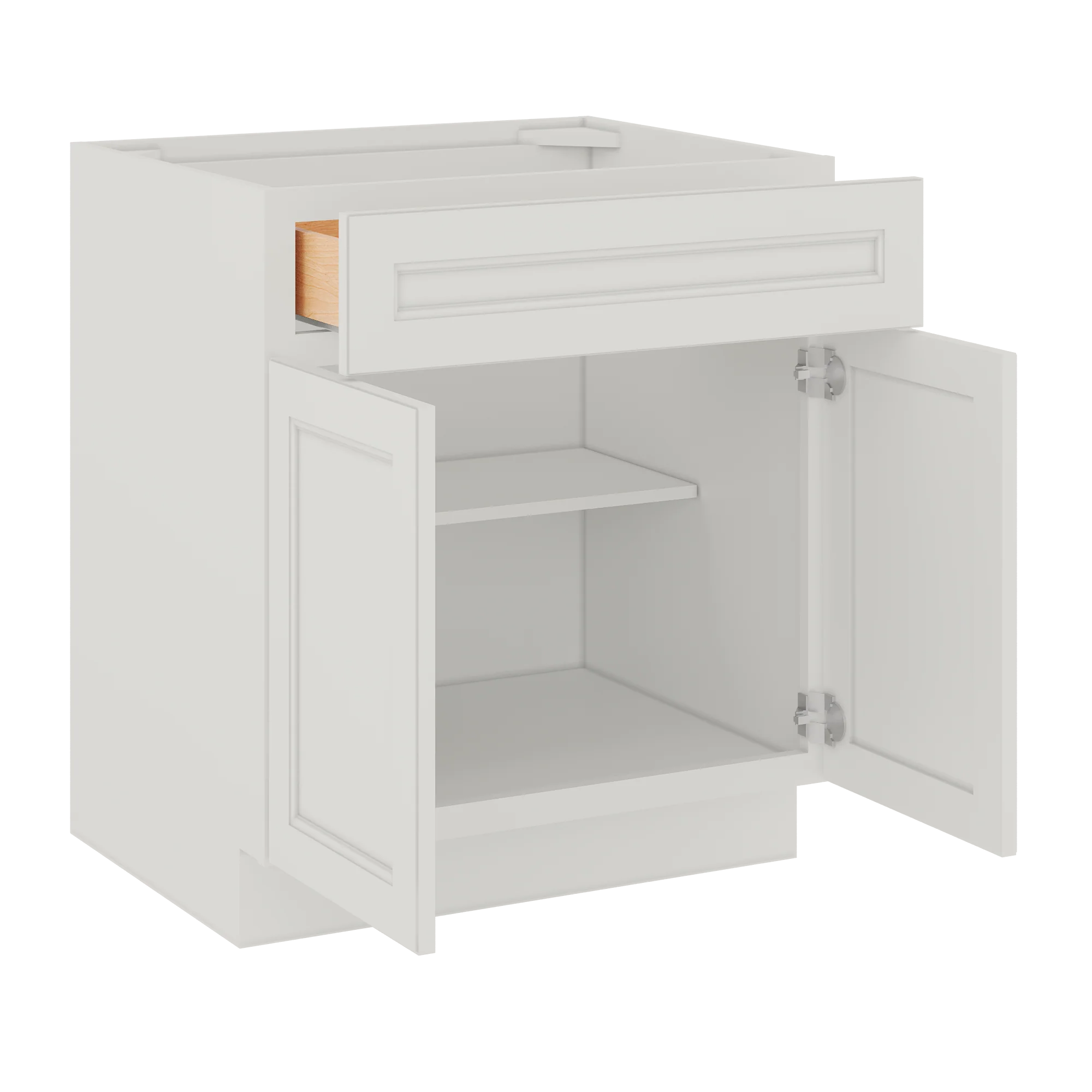 Base Kitchen Cabinet B30 Milan Pearl 30 in. width 34.5 in. height 24 in. depth - Image 4