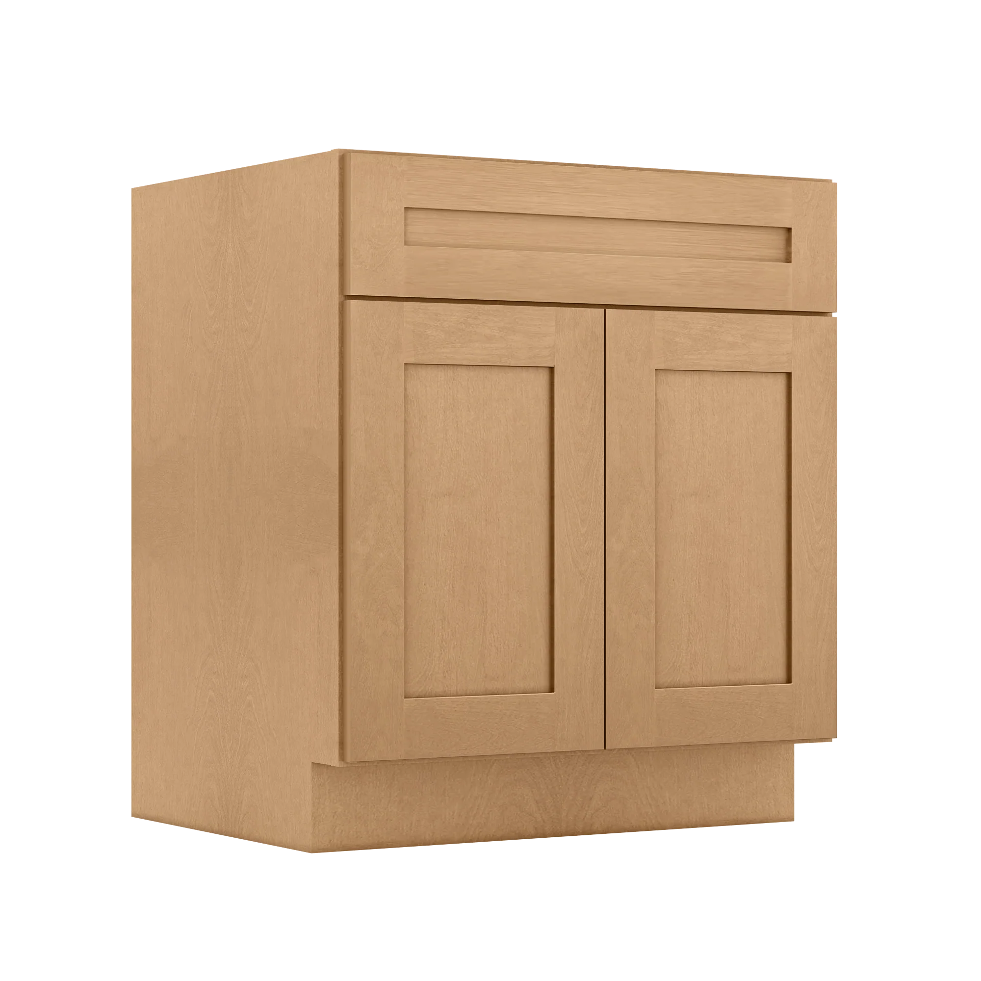 Base Kitchen Cabinet B30 Shaker Toffee  30 in. width 34.5 in. height 24 in. depth - Image 2