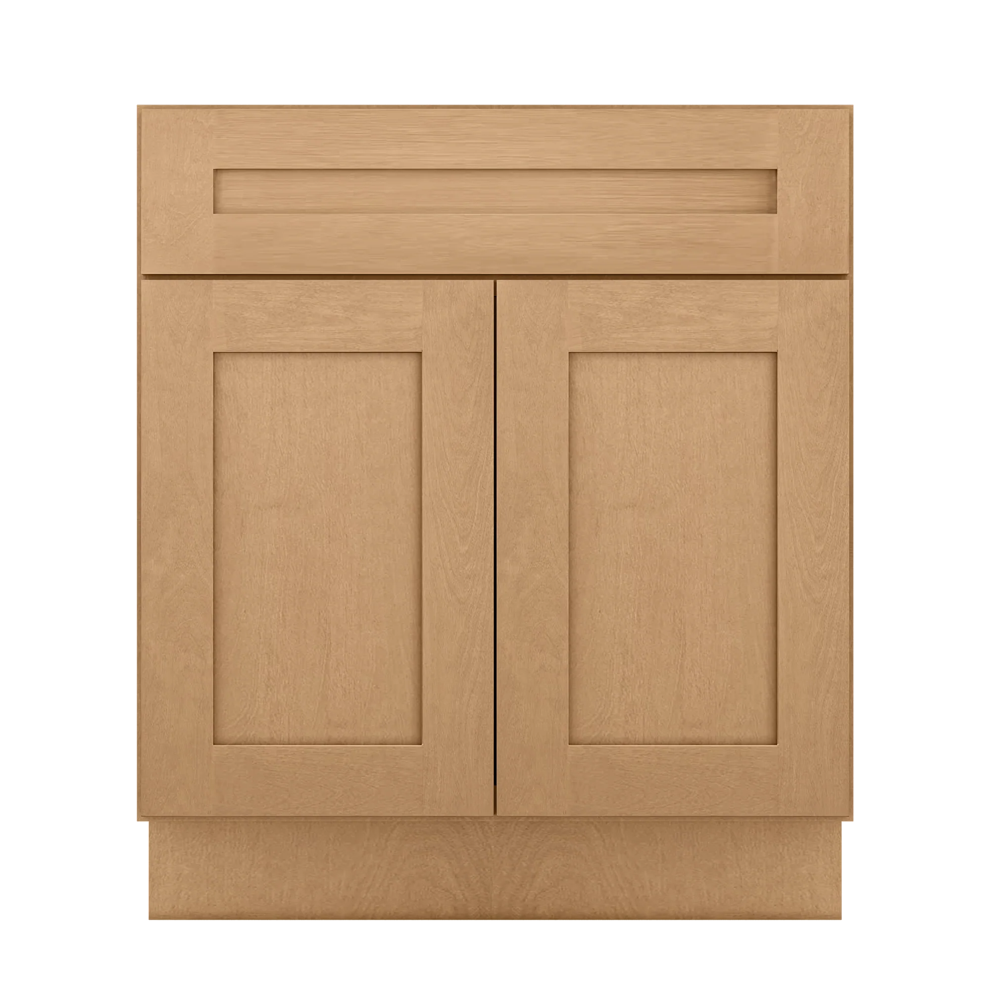 Base Kitchen Cabinet B30 Shaker Toffee  30 in. width 34.5 in. height 24 in. depth - Image 3