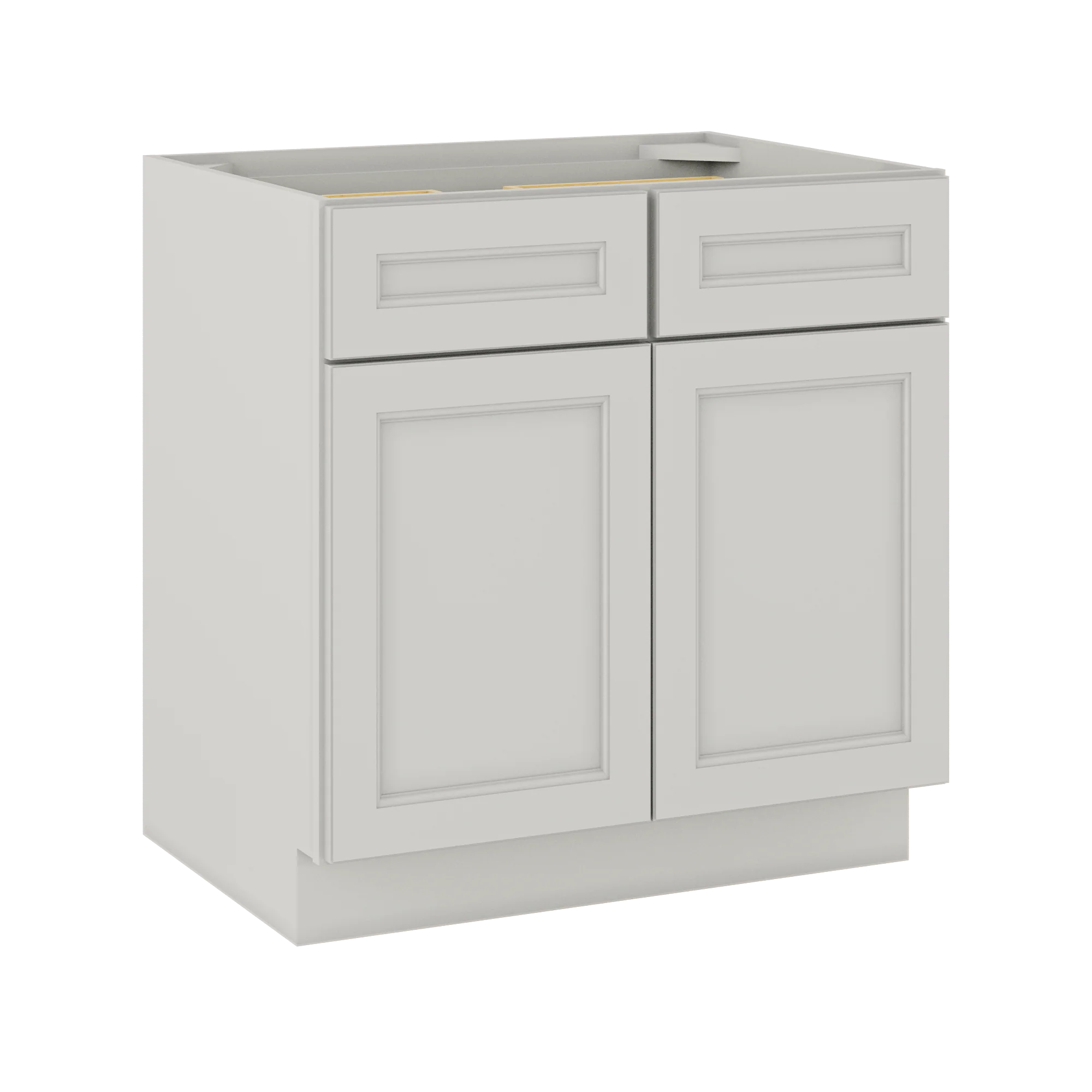 Base Kitchen Cabinet B33 Milan Pearl 33 in. width 34.5 in. height 24 in. depth - Image 2