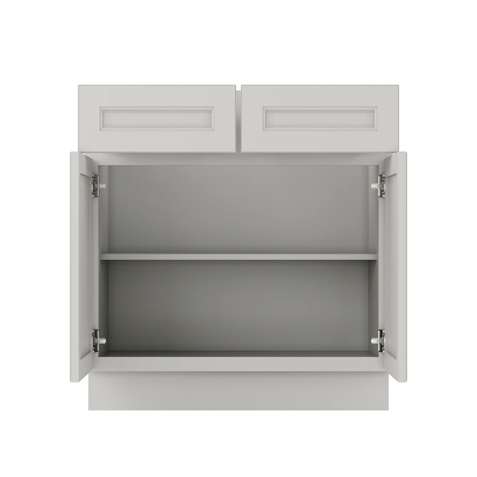 Base Kitchen Cabinet B33 Milan Pearl 33 in. width 34.5 in. height 24 in. depth - Image 5