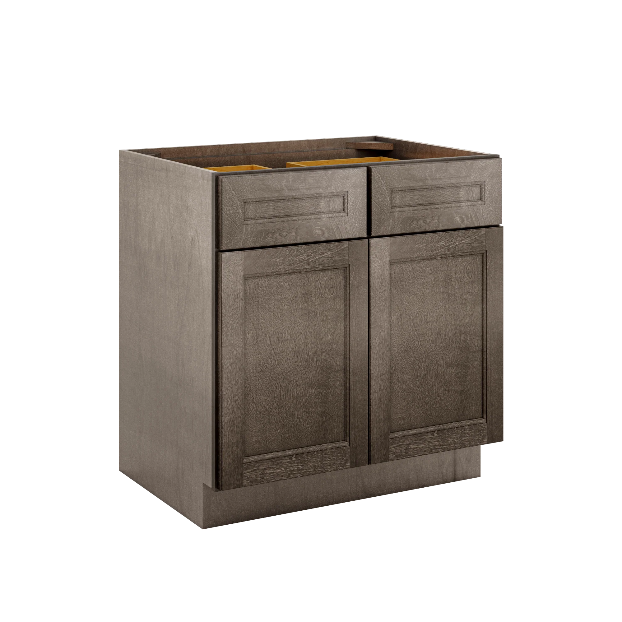 Base Kitchen Cabinet B33 Milan Slate 33 in. width 34.5 in. height 24 in. depth - Image 2