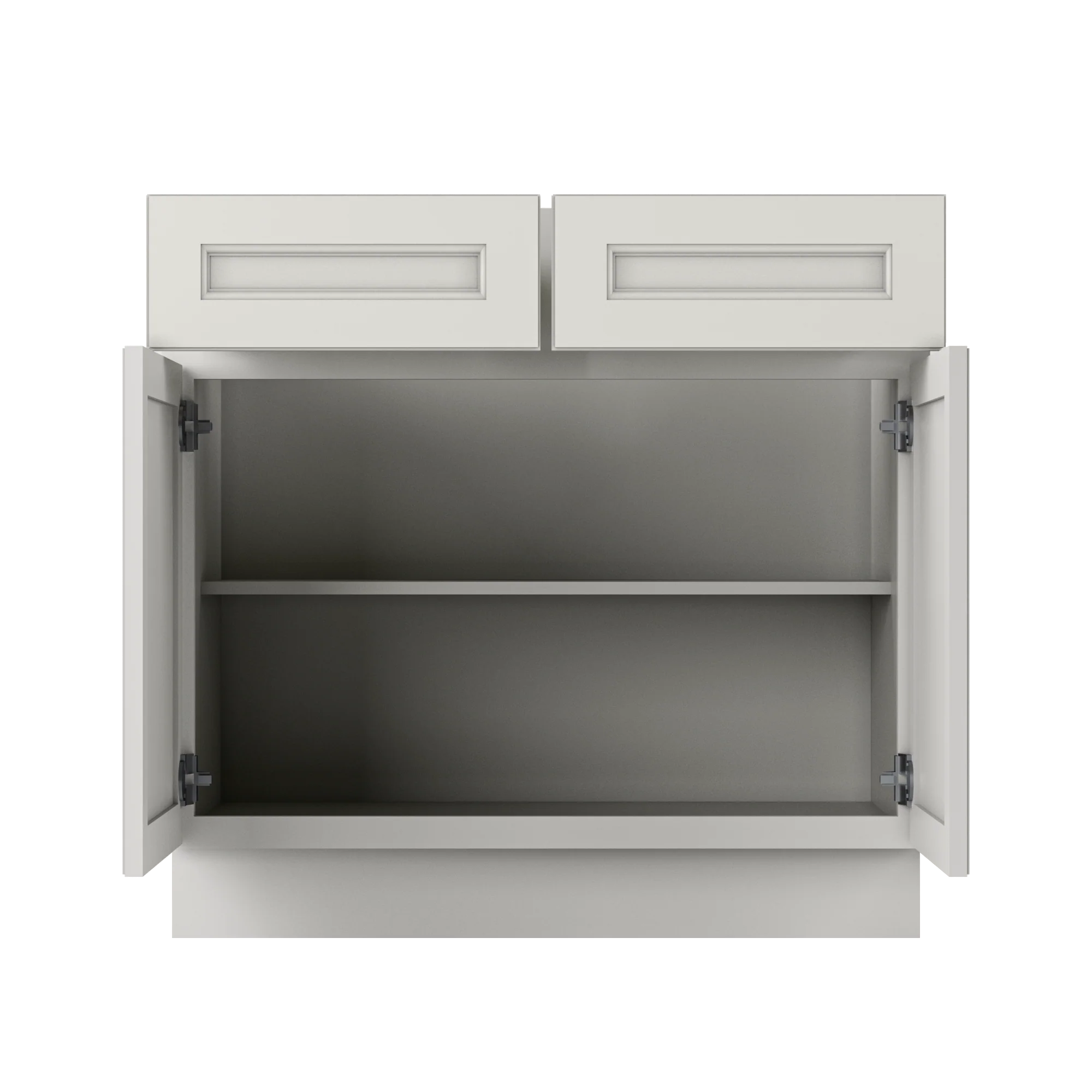 Base Kitchen Cabinet B36 Milan Pearl 36 in. width 34.5 in. height 24 in. depth - Image 5