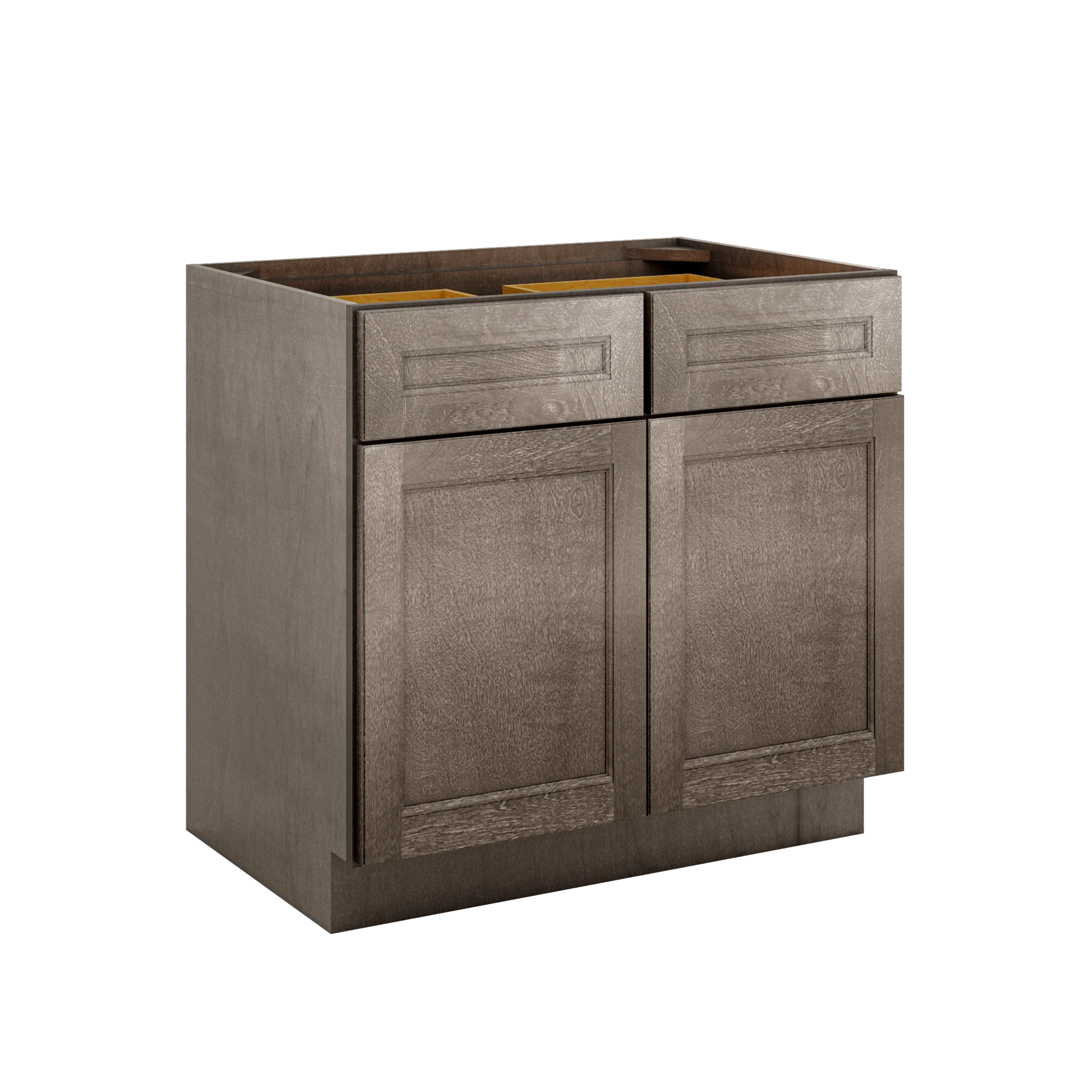 Base Kitchen Cabinet B36 Milan Slate 36 in. width 34.5 in. height 24 in. depth - Image 2