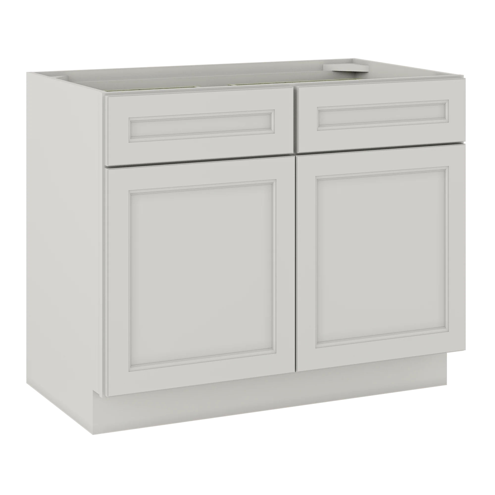 Base Kitchen Cabinet B42 Milan Pearl 42 in. width 34.5 in. height 24 in. depth - Image 2