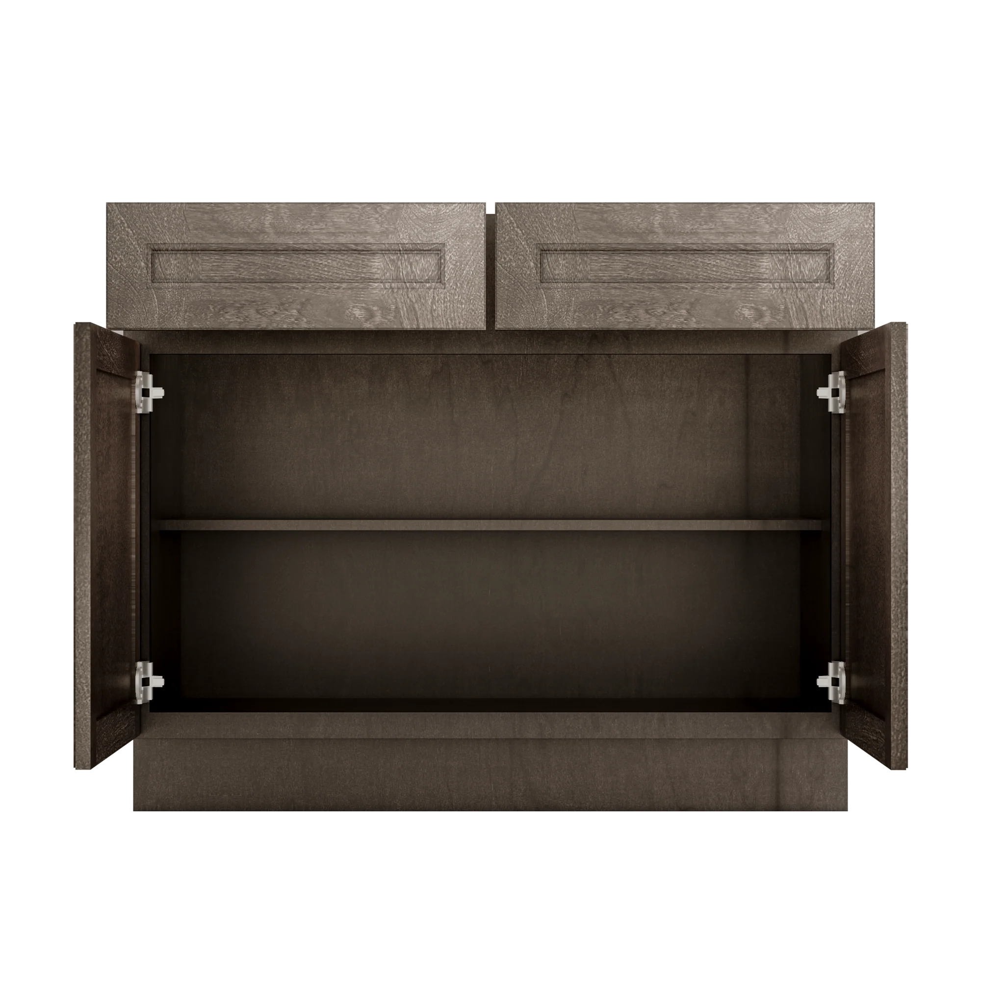 Base Kitchen Cabinet B42 Milan Slate 42 in. width 34.5 in. height 24 in. depth - Image 5