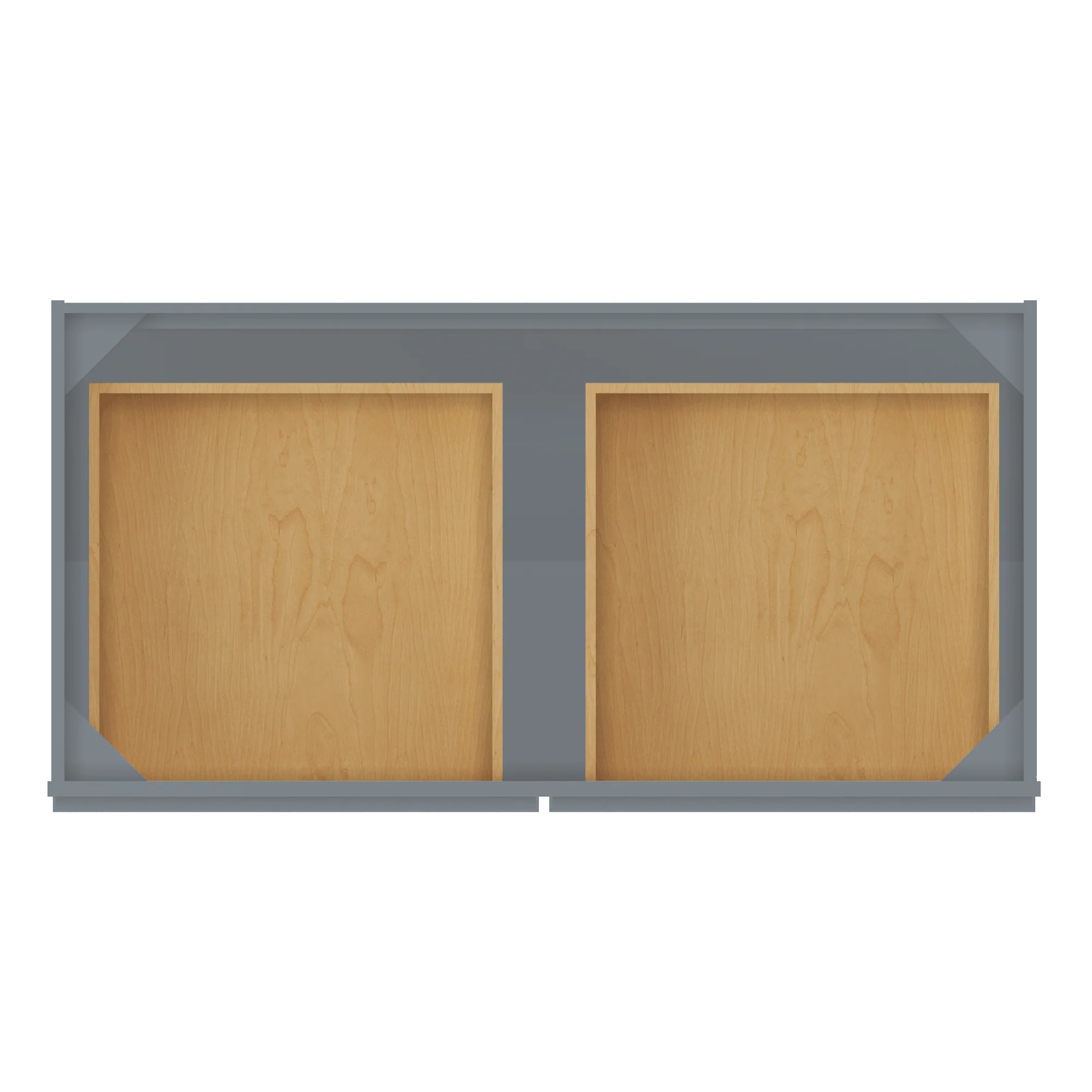 Base Kitchen Cabinet B48 Colonial Gray LessCare 48 in. width 34.5 in. height 24 in. depth - Image 6
