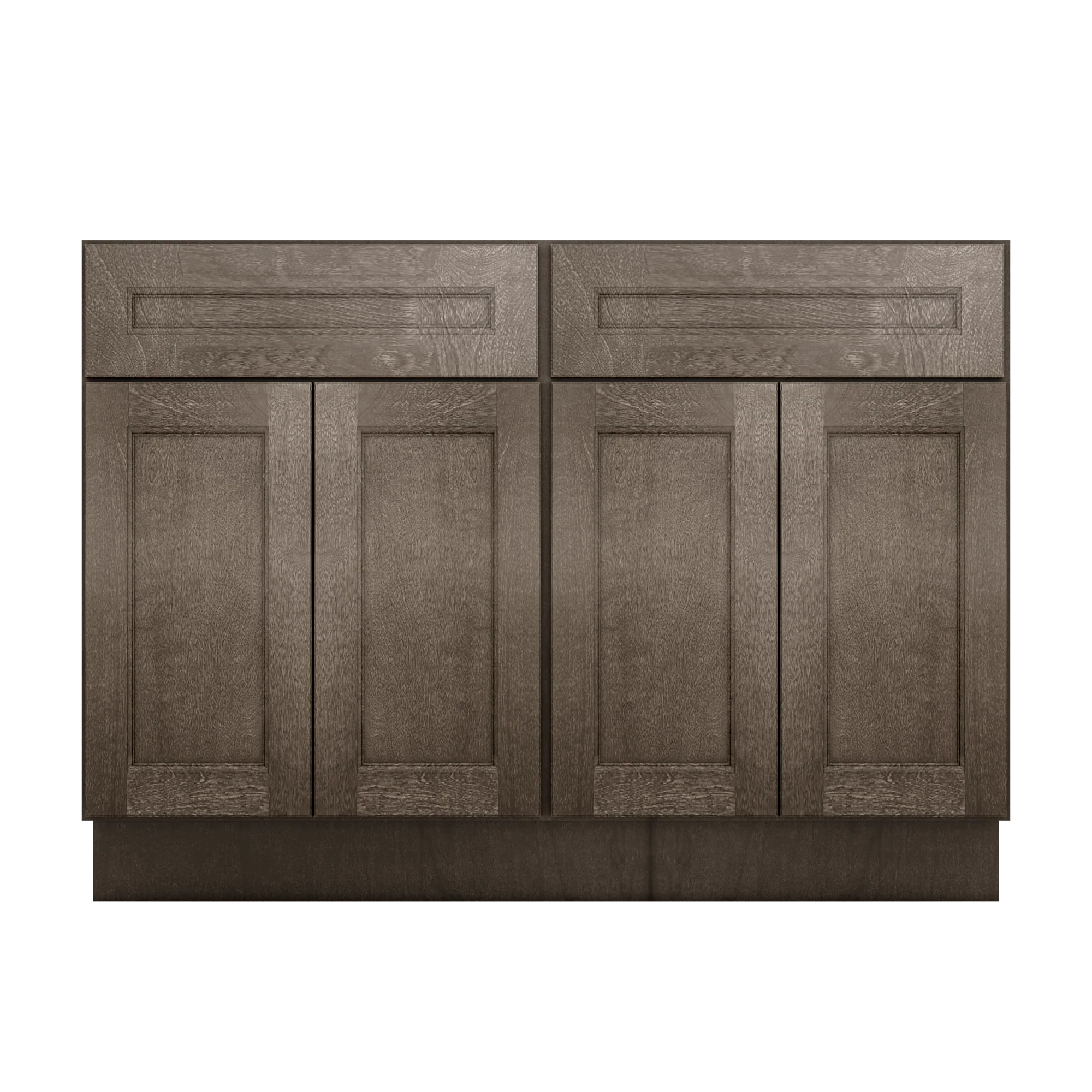 Base Kitchen Cabinet B48 Milan Slate 48 in. width 34.5 in. height 24 in. depth - Image 3
