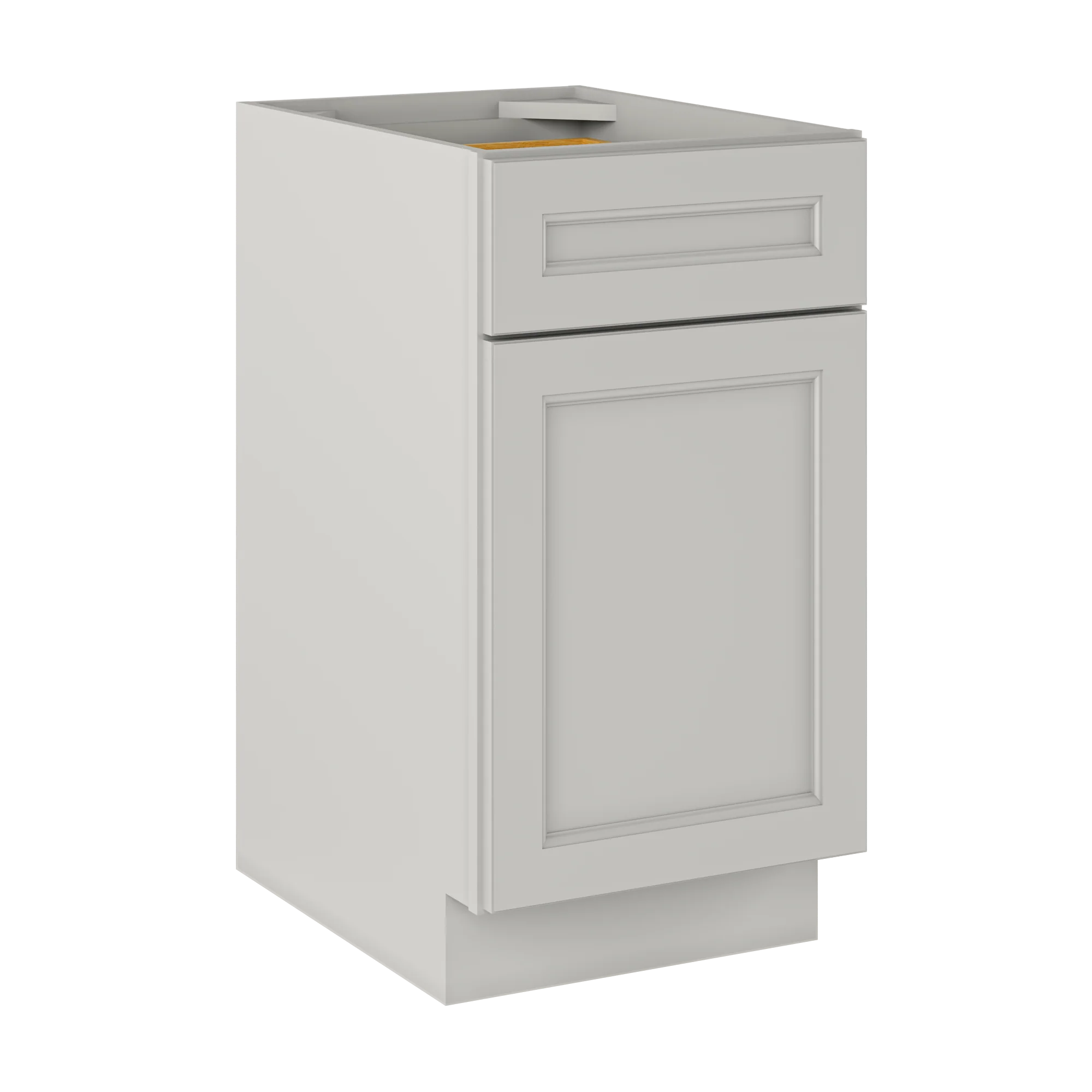 Base Single Door One Drawer 18" Wide Milan Pearl Cabinet - Image 2