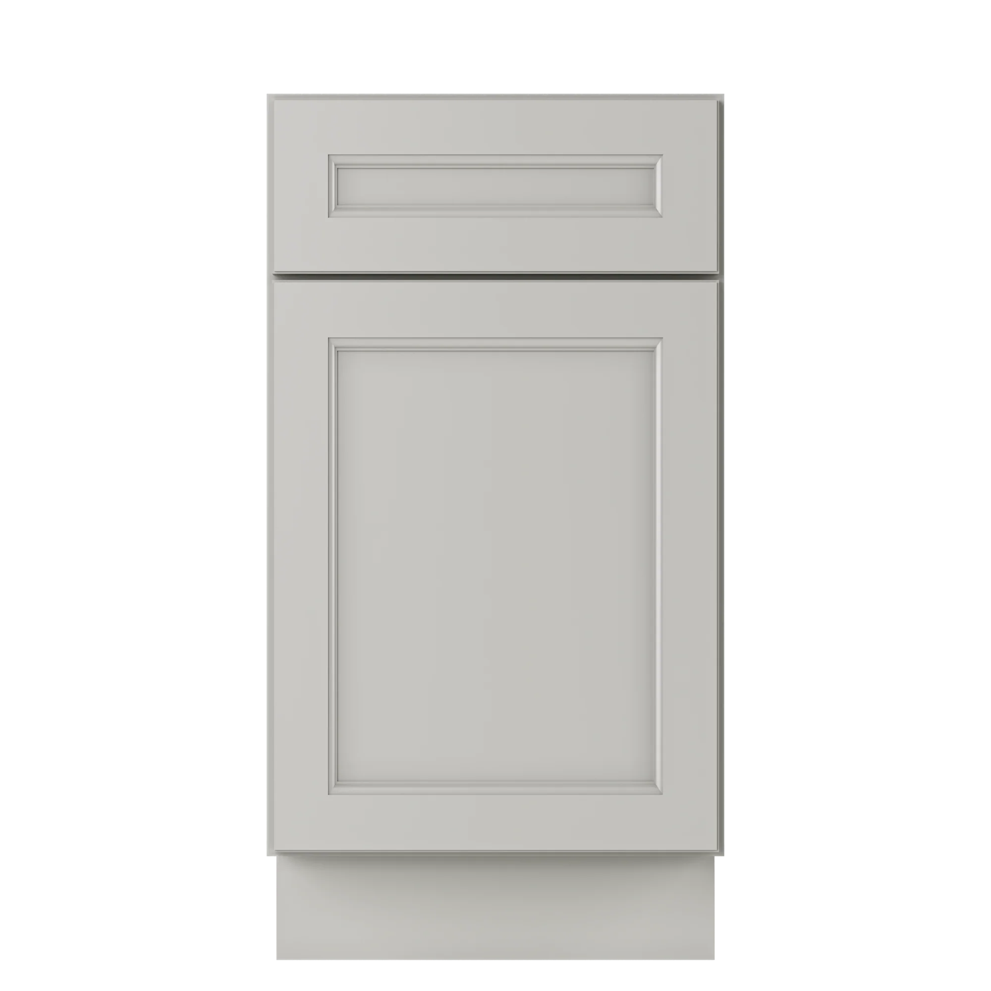 Base Single Door One Drawer 18" Wide Milan Pearl Cabinet - Image 3