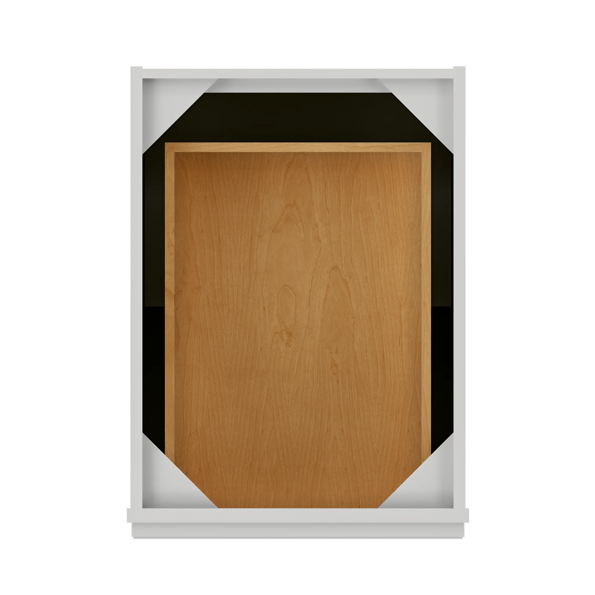Base Single Door One Drawer 18" Wide Milan Pearl Cabinet - Image 6