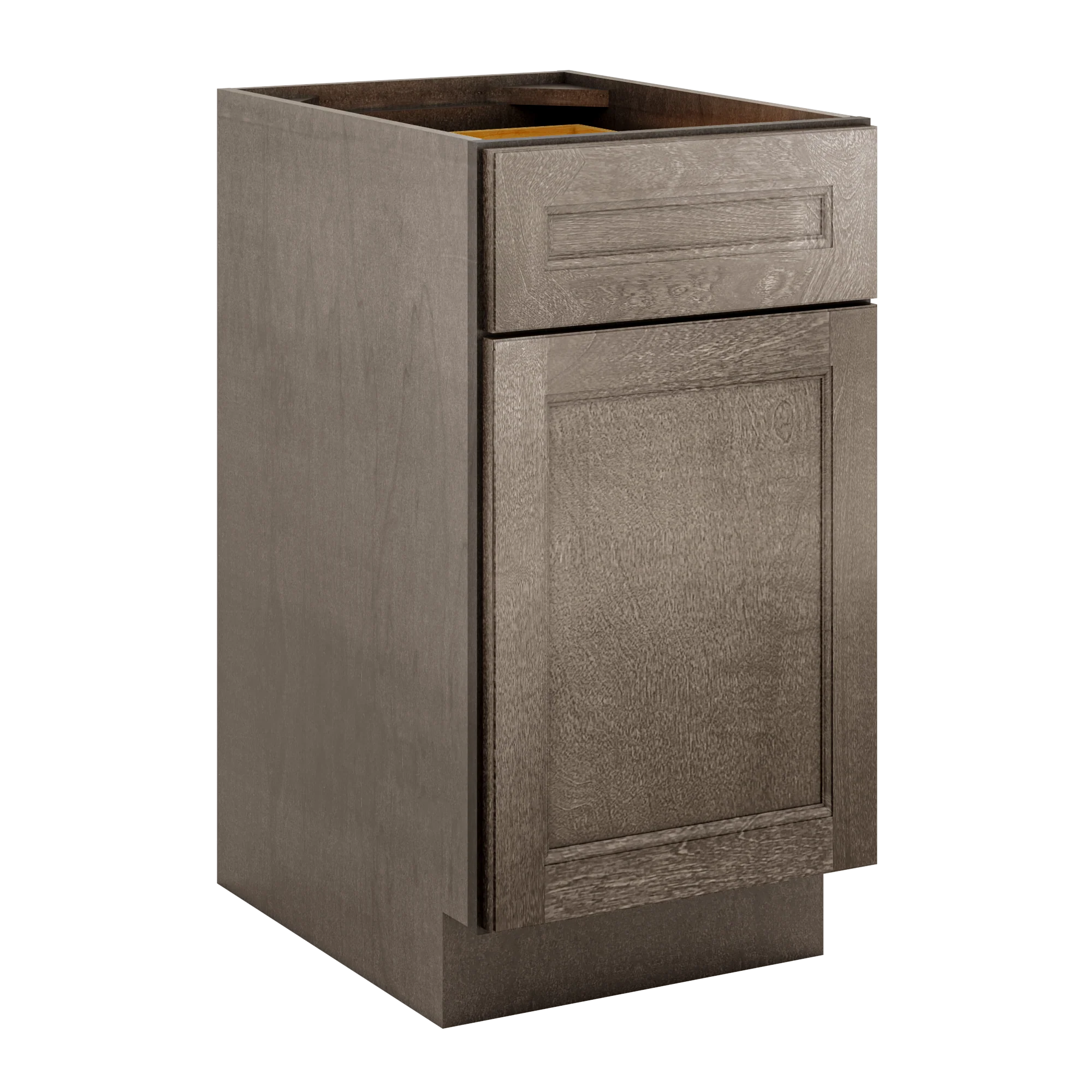 Base Single Door One Drawer 18" Wide Milan Slate Cabinet - Image 2