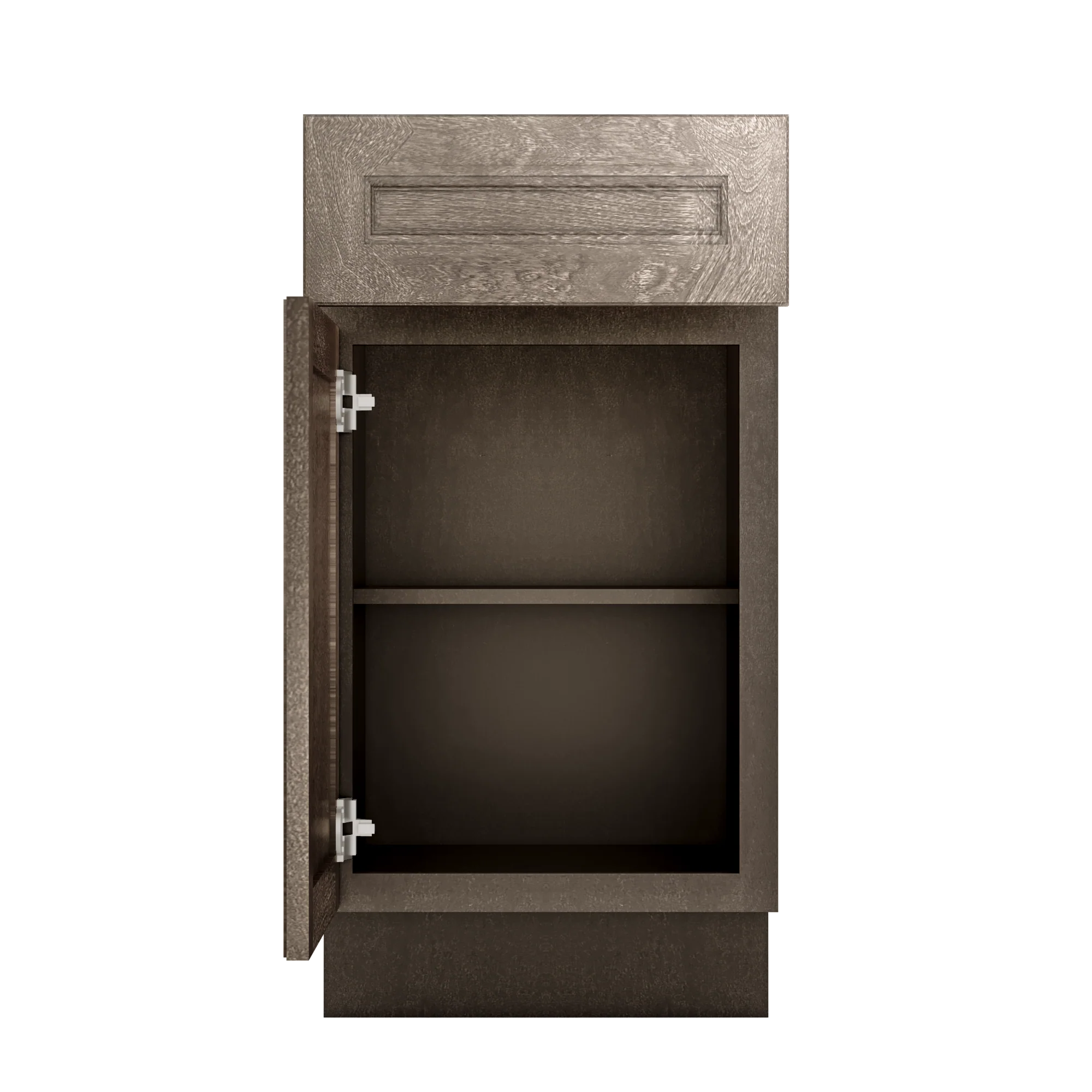 Base Single Door One Drawer 18" Wide Milan Slate Cabinet - Image 5