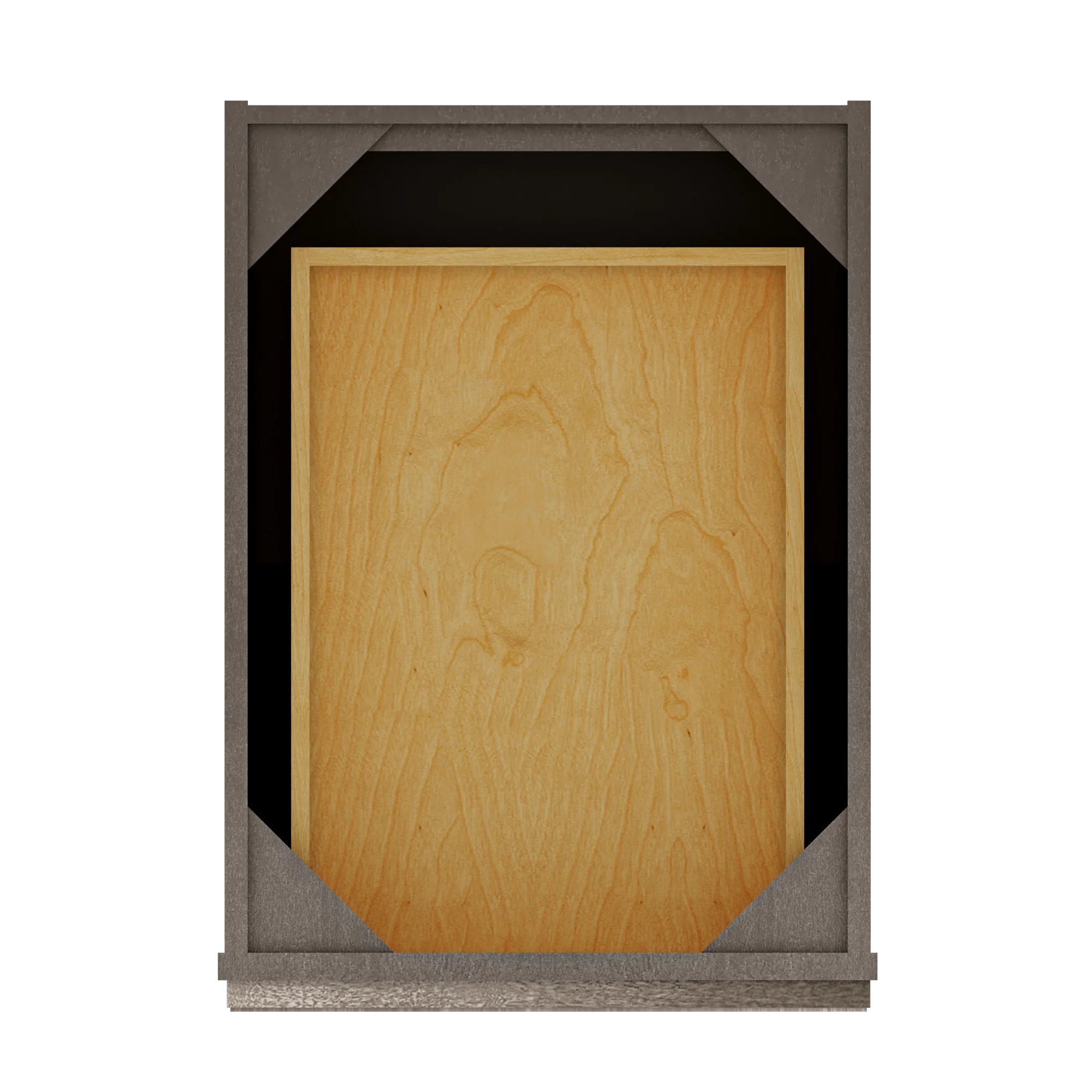 Base Single Door One Drawer 18" Wide Milan Slate Cabinet - Image 6