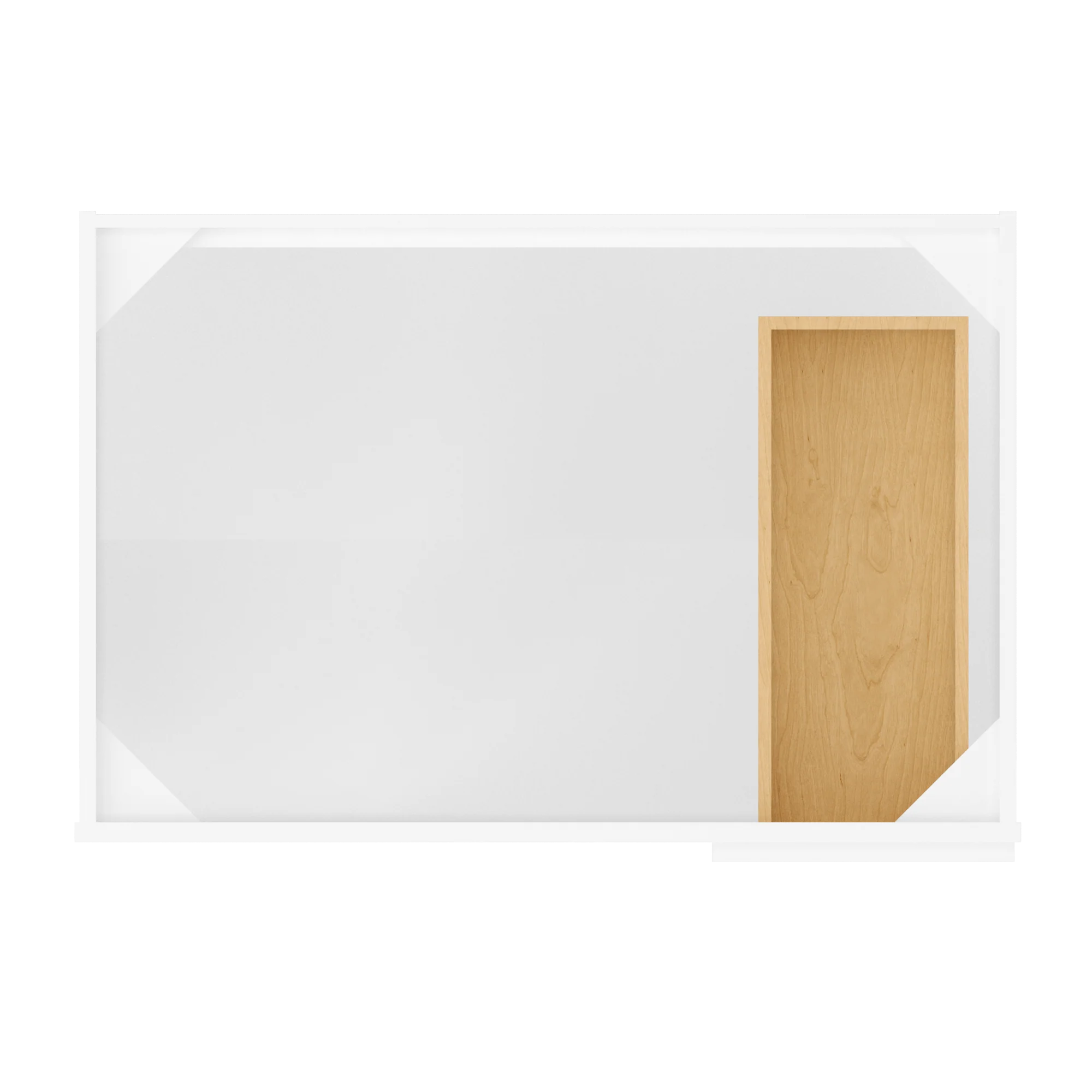 Blind Corner Base Kitchen Cabinet SCB36 Alpina White LessCare 36 in. width 34.5 in. height 24 in. depth - Image 4