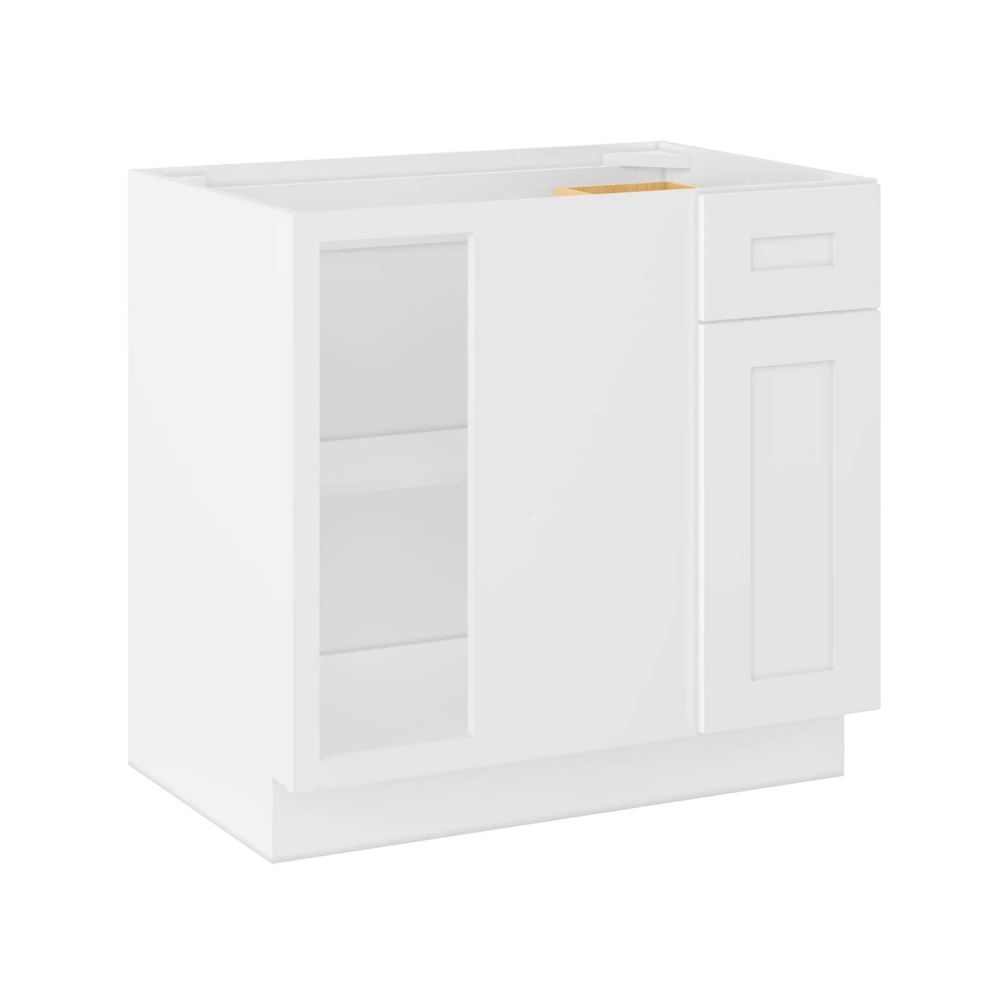 Blind Corner Base Kitchen Cabinet SCB36 Alpina White LessCare 36 in. width 34.5 in. height 24 in. depth - Image 5