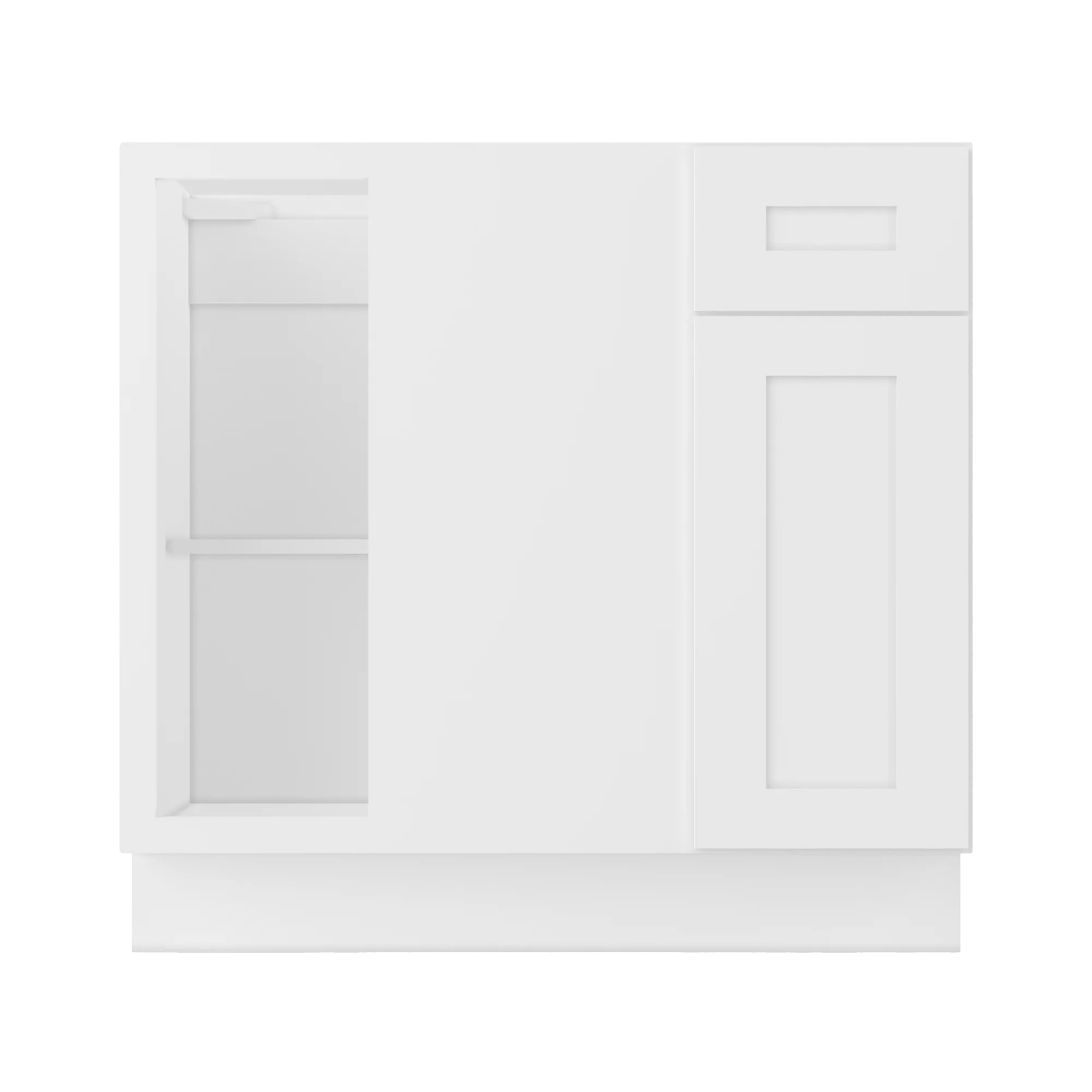 Blind Corner Base Kitchen Cabinet SCB36 Alpina White LessCare 36 in. width 34.5 in. height 24 in. depth - Image 6