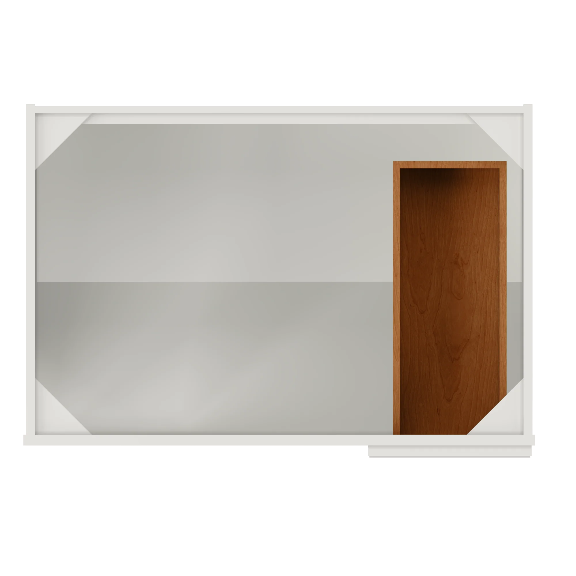 Blind Corner Base Kitchen Cabinet SCB36 Milan Pearl 36 in. width 34.5 in. height 24 in. depth - Image 6