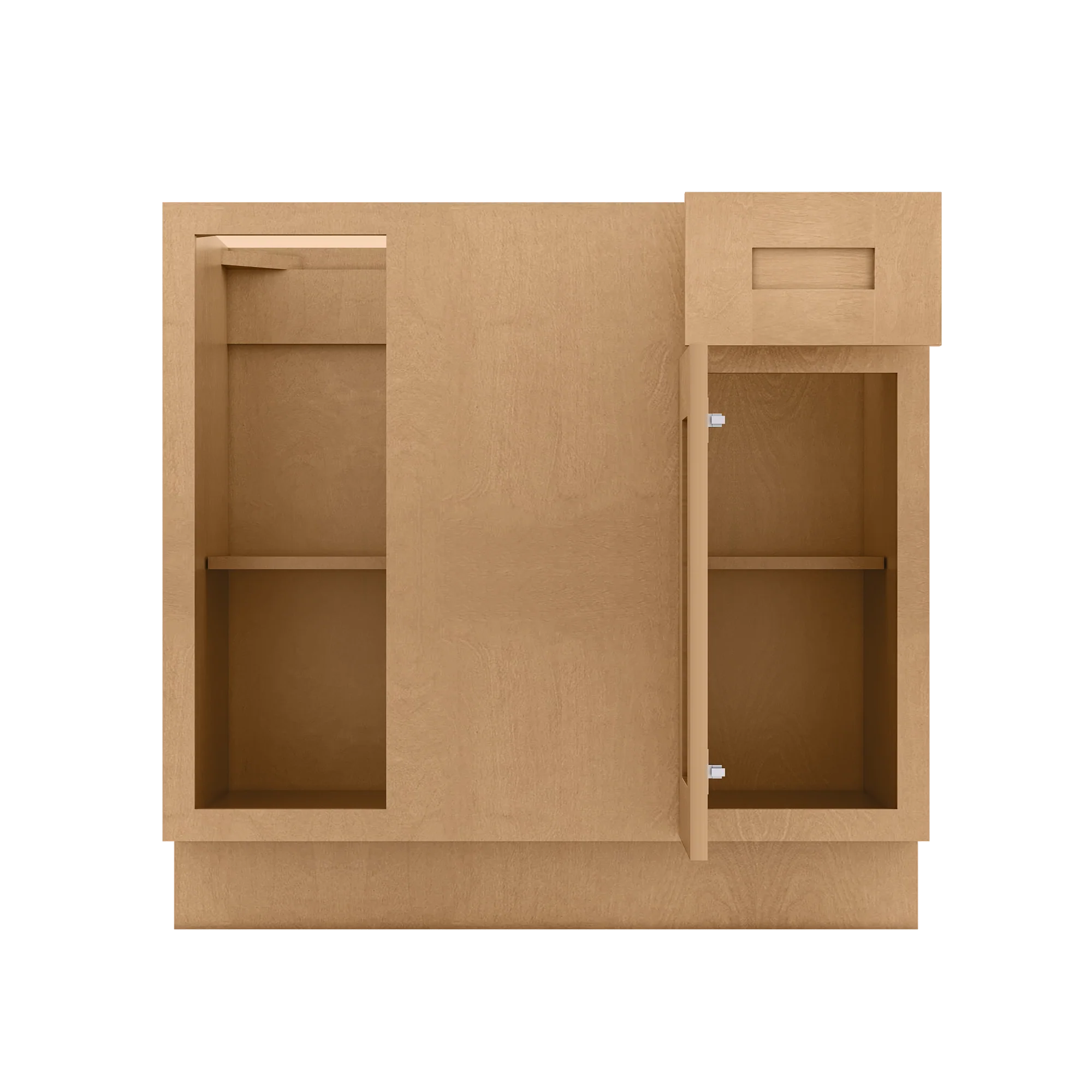 Blind Corner Base Kitchen Cabinet SCB36 Shaker Toffee 36 in. width 34.5 in. height 24 in. depth - Image 5