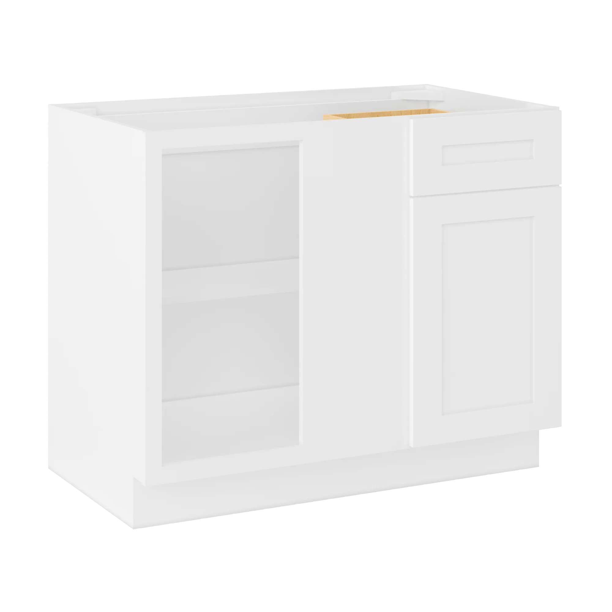 Blind Corner Base Kitchen Cabinet SCB42 Alpina White LessCare 42 in. width 34.5 in. height 24 in. depth - Image 2