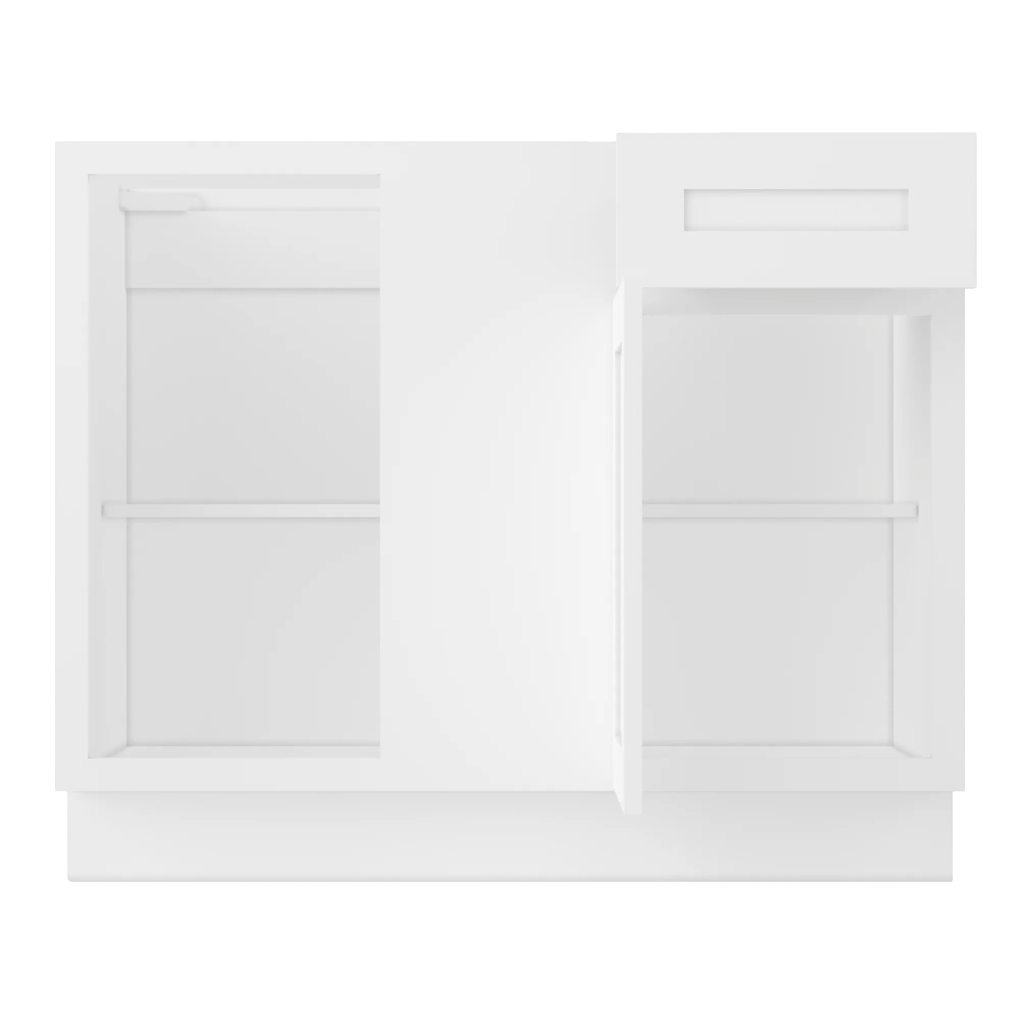 Blind Corner Base Kitchen Cabinet SCB42 Alpina White LessCare 42 in. width 34.5 in. height 24 in. depth - Image 5