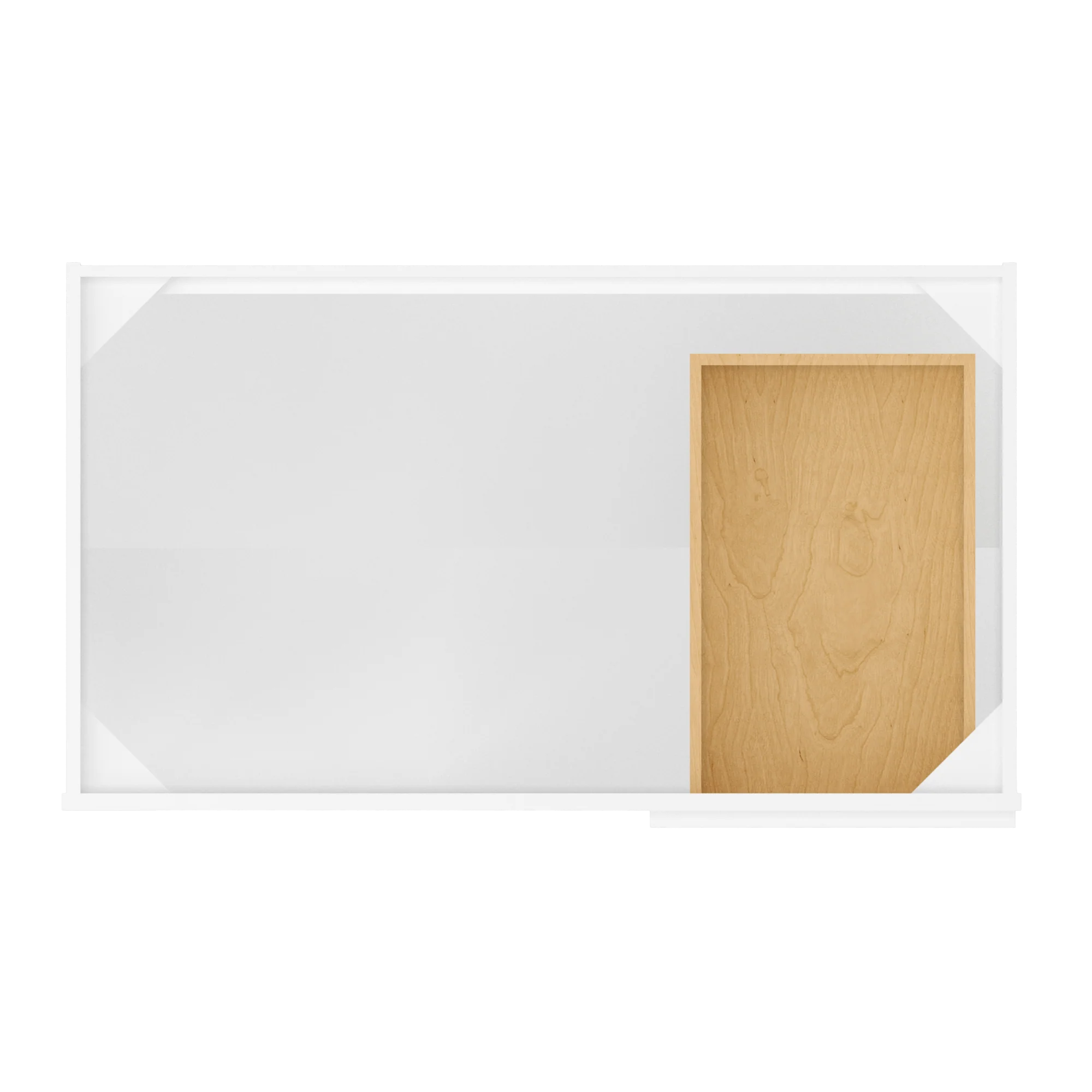 Blind Corner Base Kitchen Cabinet SCB42 Alpina White LessCare 42 in. width 34.5 in. height 24 in. depth - Image 6